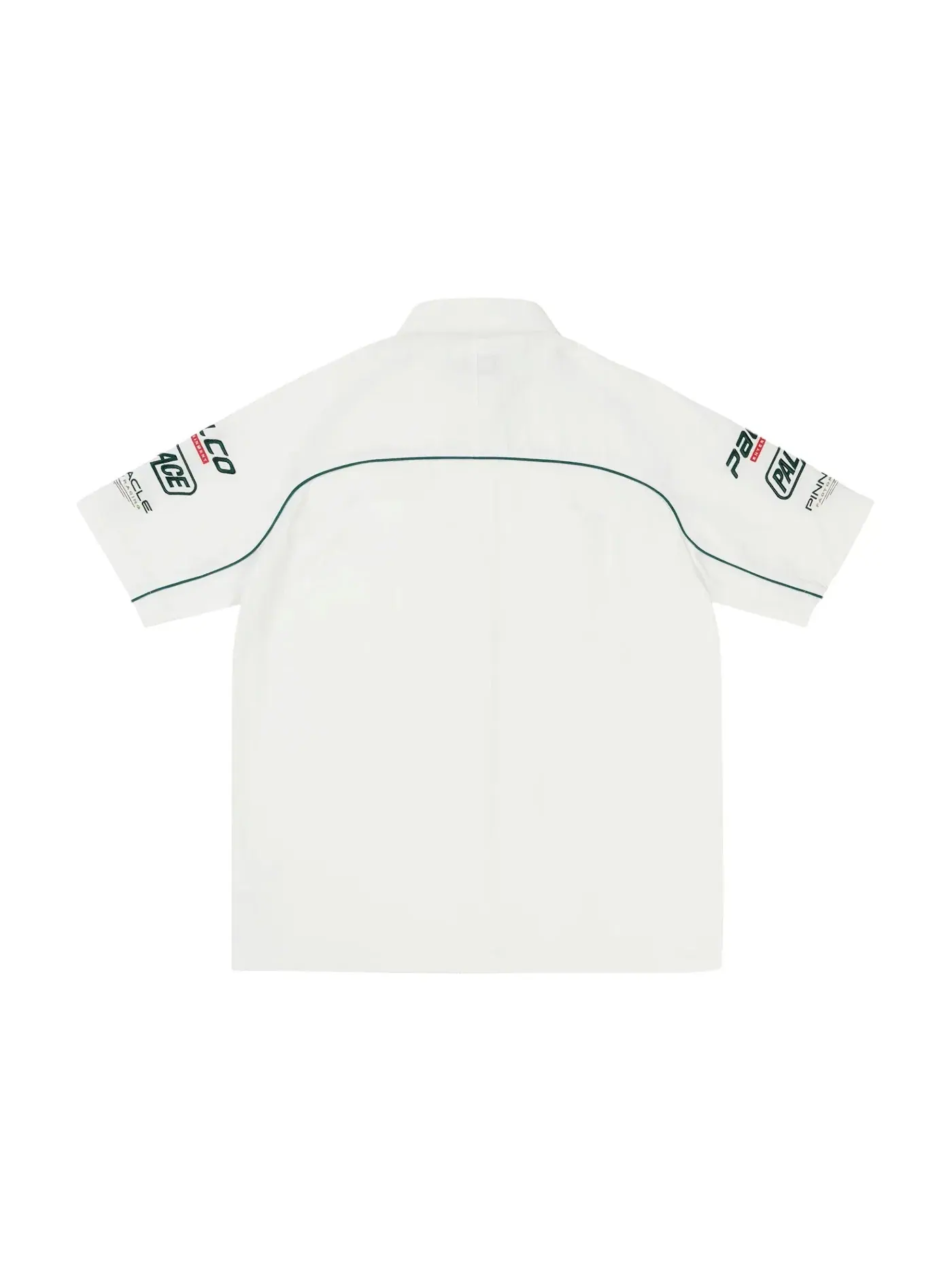 Мужская рубашка с принтом Palace Danke Work Shirt — изображение 2 из 2, белый