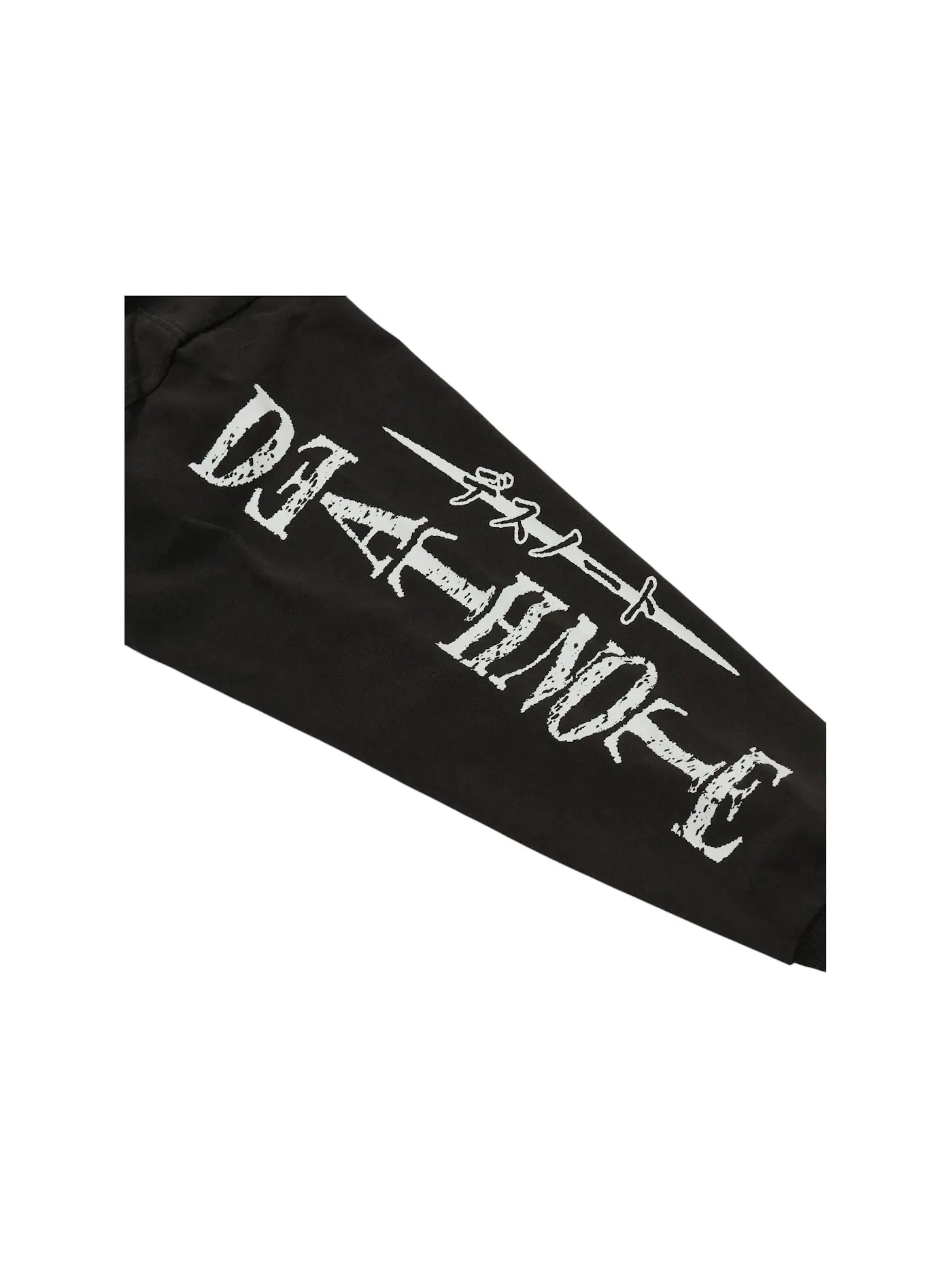 Мужской лонгслив с принтом Palace Death Note Longsleeve — изображение 3 из 3, черный
