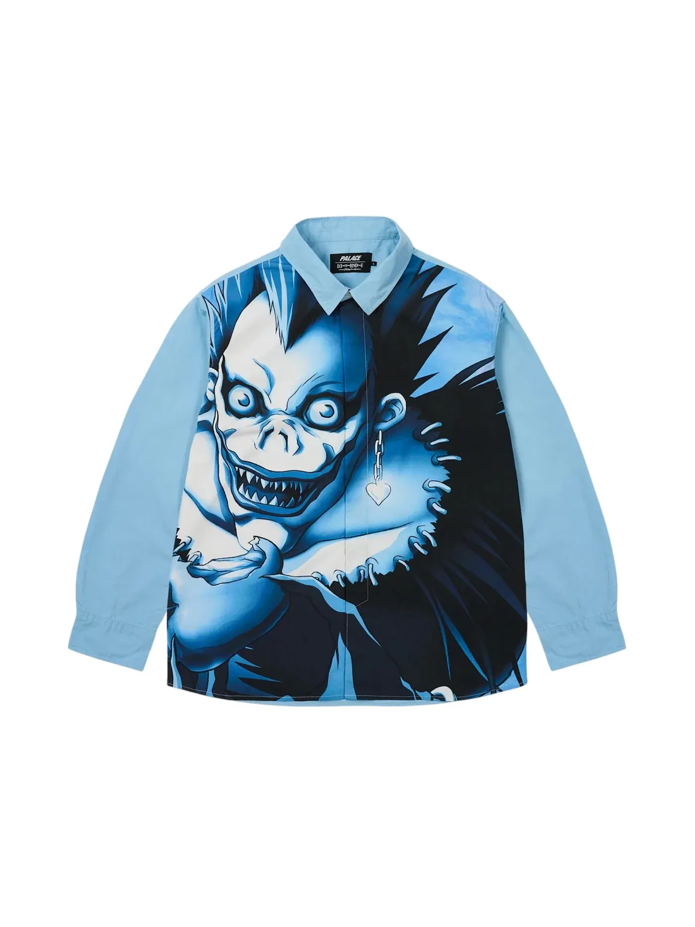 Мужская футболка с принтом Palace Death Note Shirt — изображение 1 из 3, синий