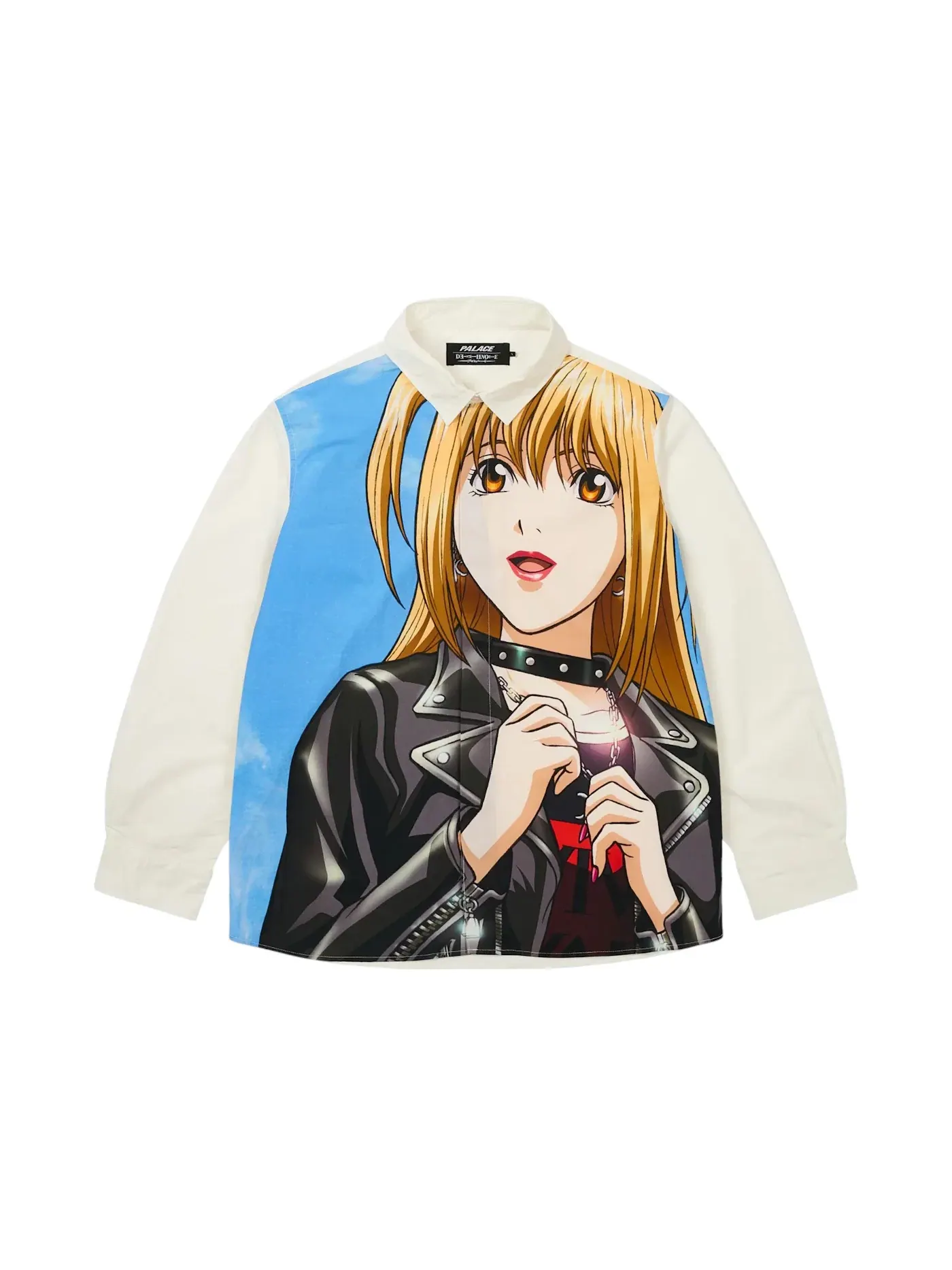 Мужская футболка с принтом Palace Death Note Shirt — изображение 1 из 3, белый