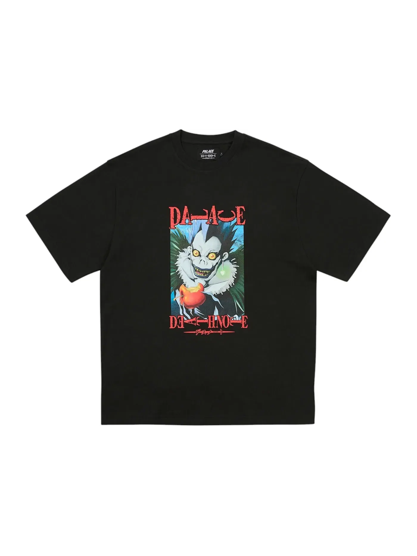 Мужская футболка с принтом T-shirt Palace — изображение 1 из 1, черный