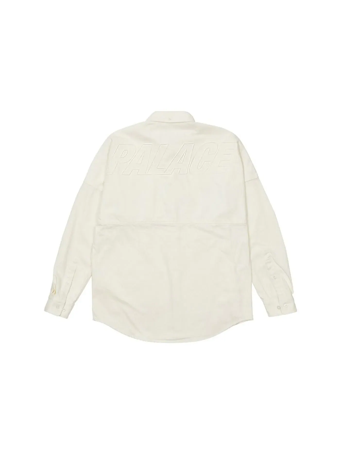 Мужская рубашка с принтом Palace Shirt — изображение 1 из 2, белый