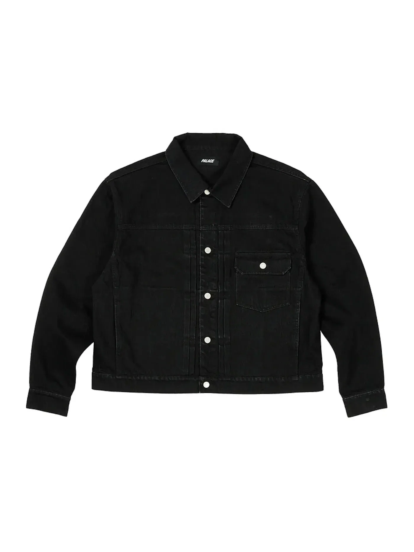 Мужская джинсовая куртка Jacket Palace — изображение 1 из 2, черный