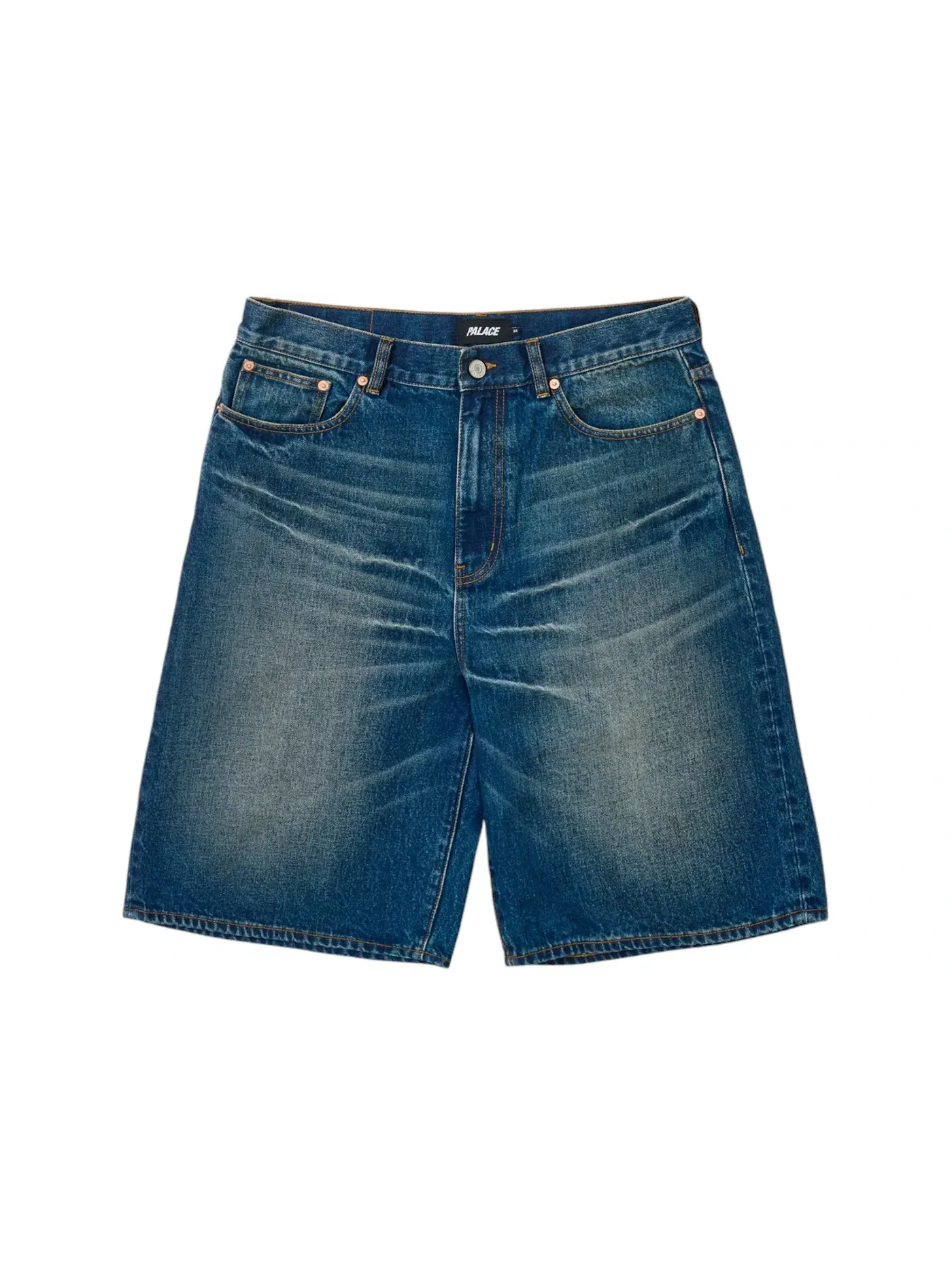 Мужские шорты джинсовые Palace Short — изображение 1 из 2, индиго песочный