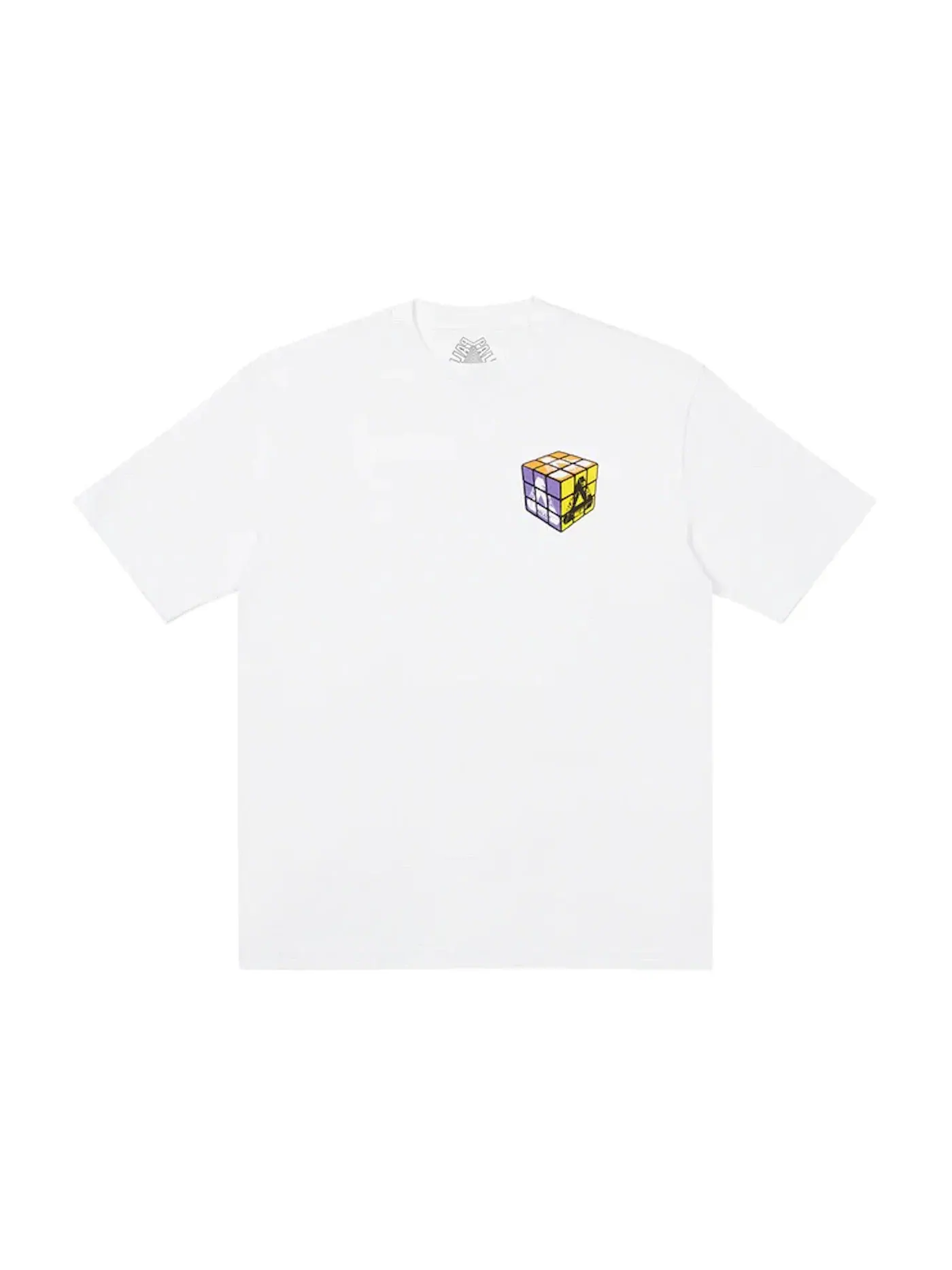 Мужская футболка с принтом Palace Don't Be Square T-shirt — изображение 2 из 2, белый
