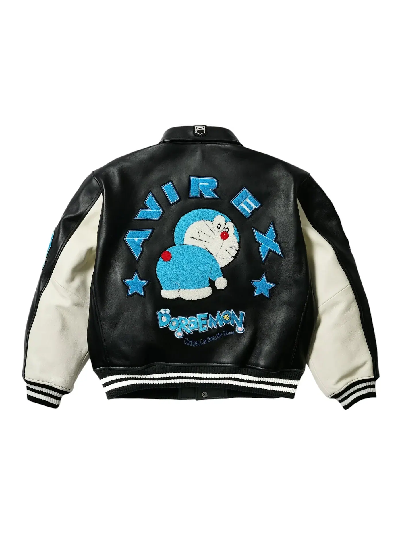 Мужская куртка с принтом Palace Doraemon Avirex Jacket — изображение 2 из 3, черный