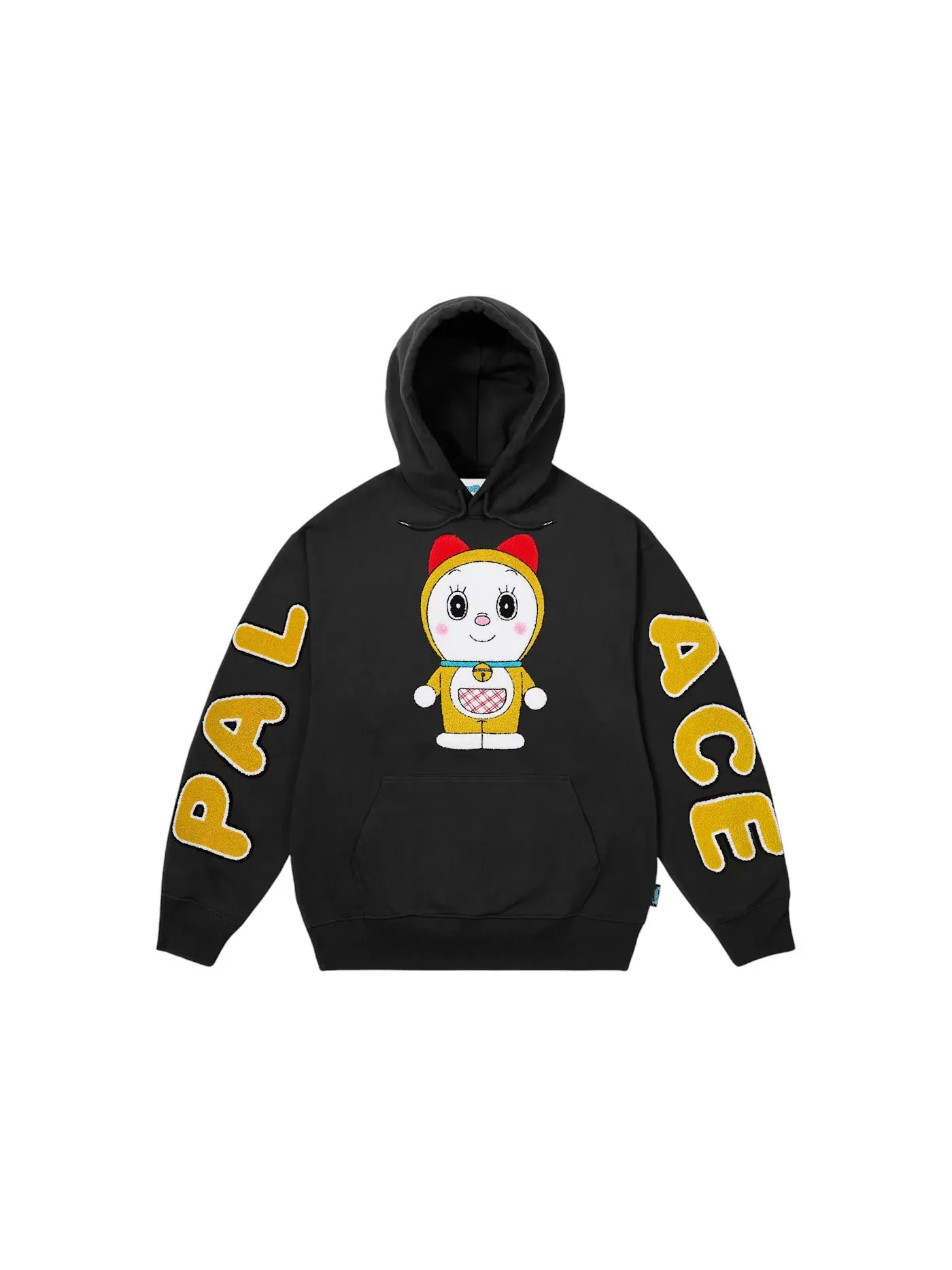 Мужская худи с принтом Palace Doraemon Hood — изображение 1 из 2, черный