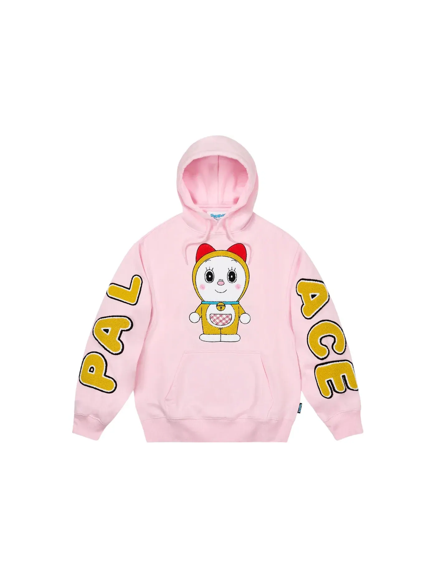 Мужская худи с принтом Palace Doraemon Hood — изображение 1 из 3, розовый