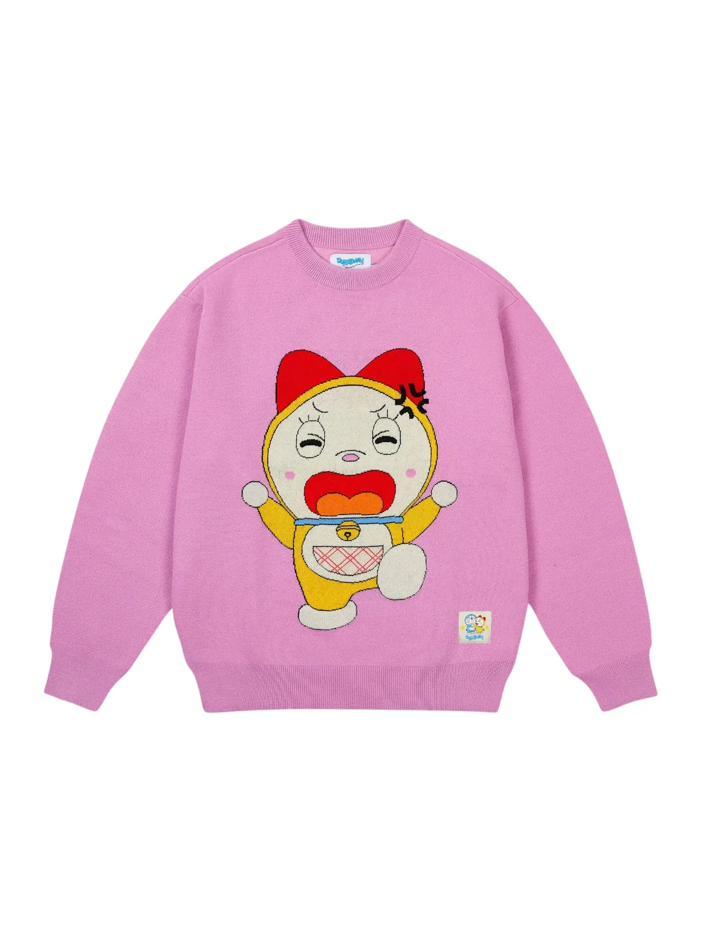 Мужской свитер с принтом Palace Doraemon Knit — изображение 1 из 3, розовый