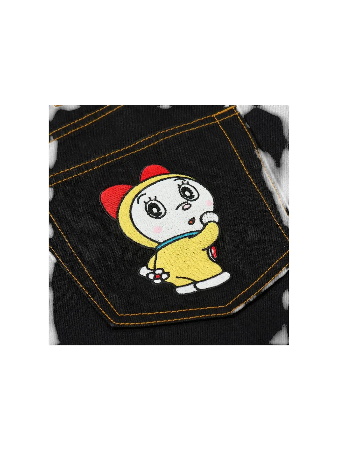 Мужские джинсы Palace Doraemon P90 — изображение 3 из 3, черный