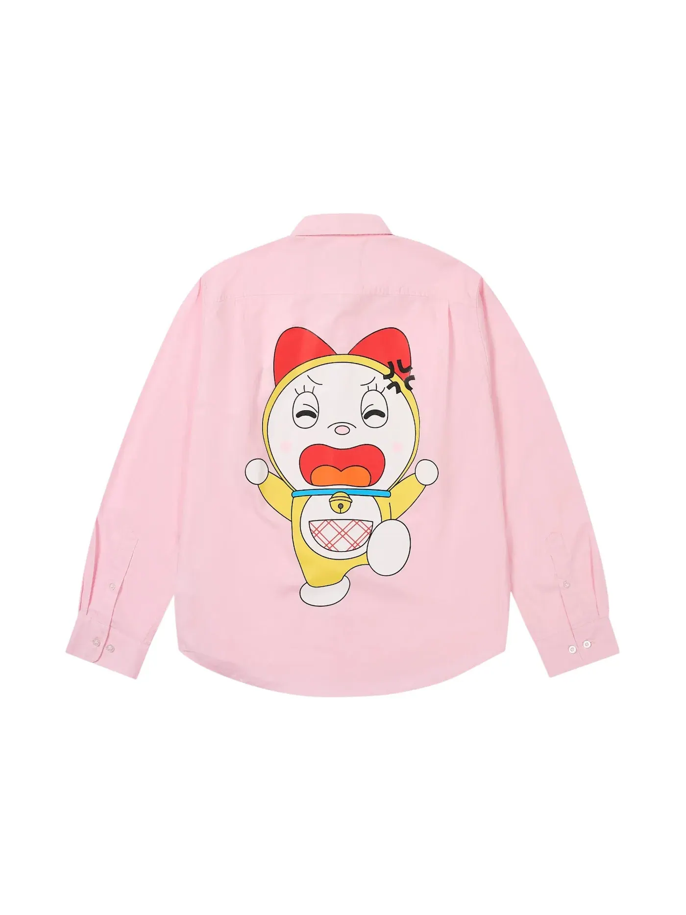 Мужская рубашка с принтом Palace Doraemon Shirt — изображение 1 из 2, розовый