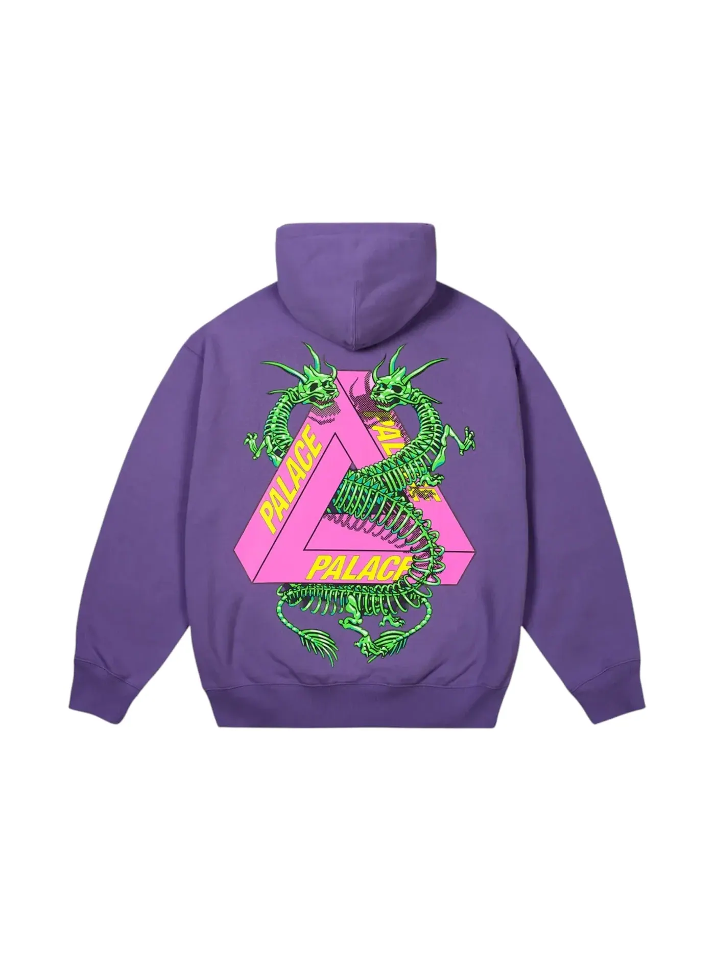 Мужской худи с принтом Palace Dragon Bones Tri Hood, Purp — изображение 1 из 2