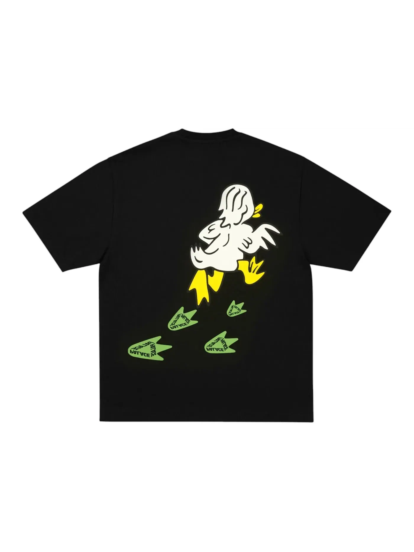 Мужская футболка с принтом Palace Duck Off T-Shirt — изображение 1 из 2, черный