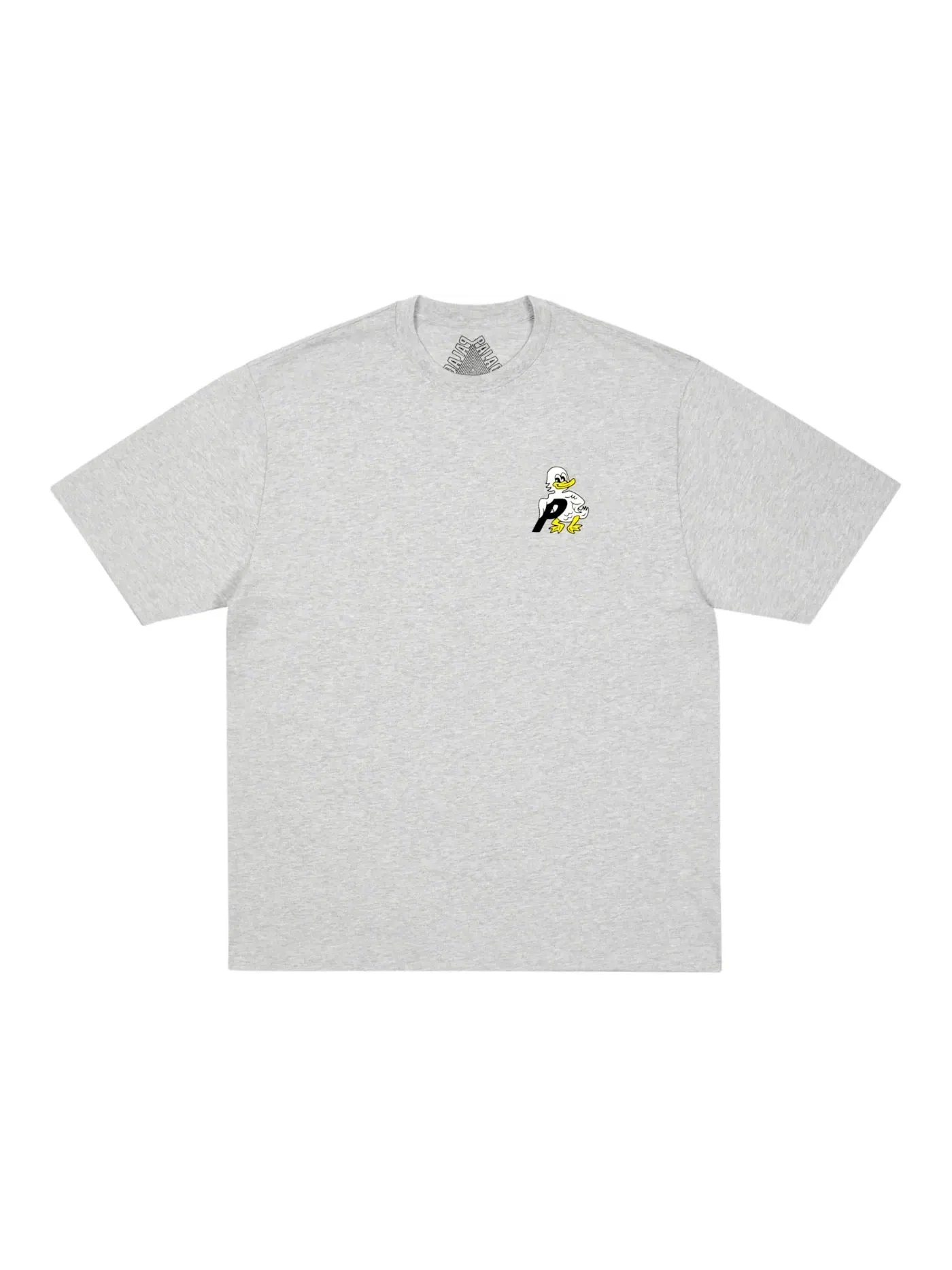 Мужская футболка с принтом Palace Duck Off T-Shirt — изображение 2 из 2, серый