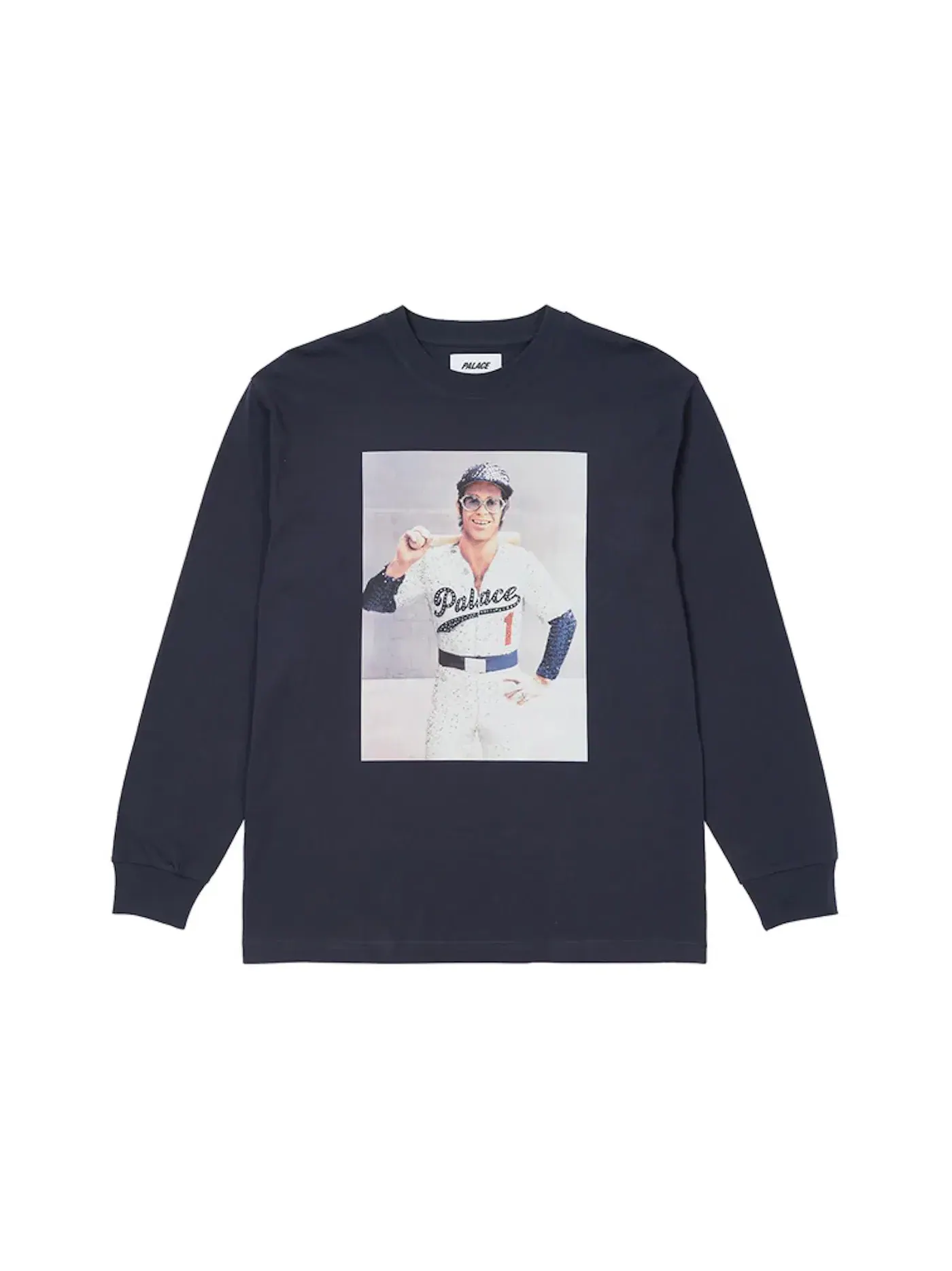 Мужской лонгслив с длинным рукавом Palace Baller Longsleeve — изображение 1 из 1, темно-синий