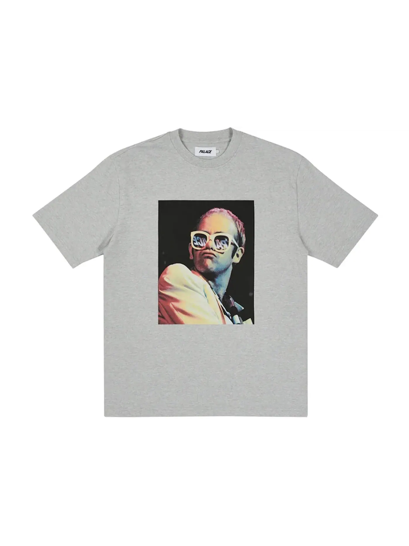Мужская футболка с длинным рукавом Palace Elton John Icon T-shirt — изображение 1 из 1, серый