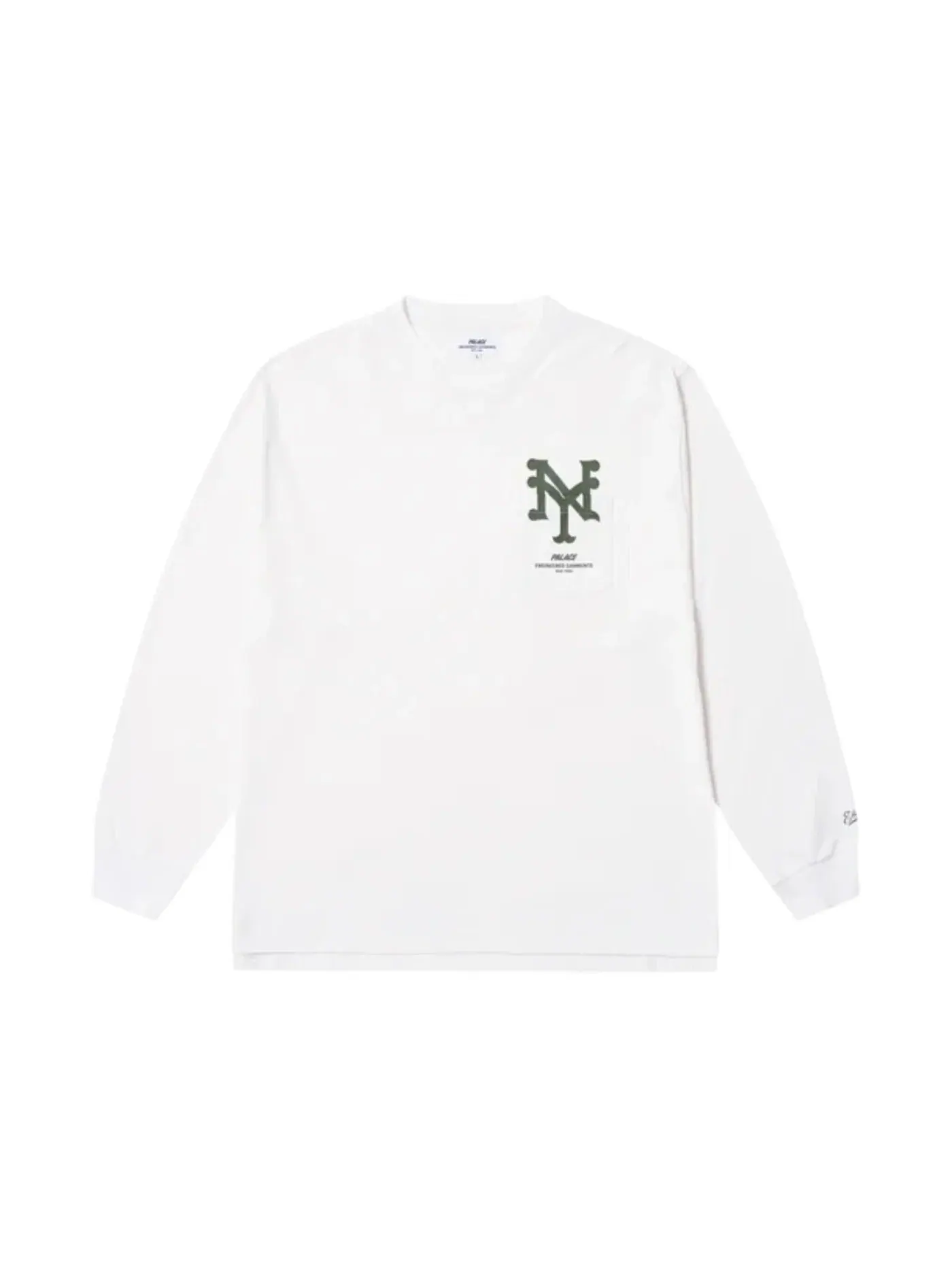 Мужская футболка с длинным рукавом Palace Engineered Garments Longsleeve — изображение 1 из 2, белый