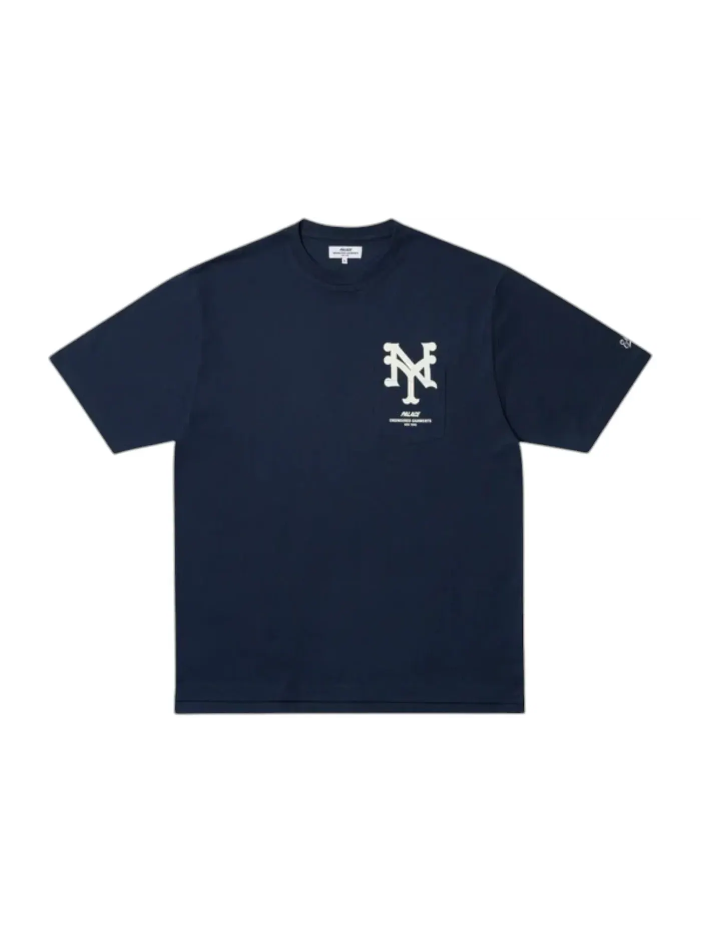 Мужская футболка с принтом Palace Engineered Garments T-Shirt — изображение 1 из 2, темно-синий