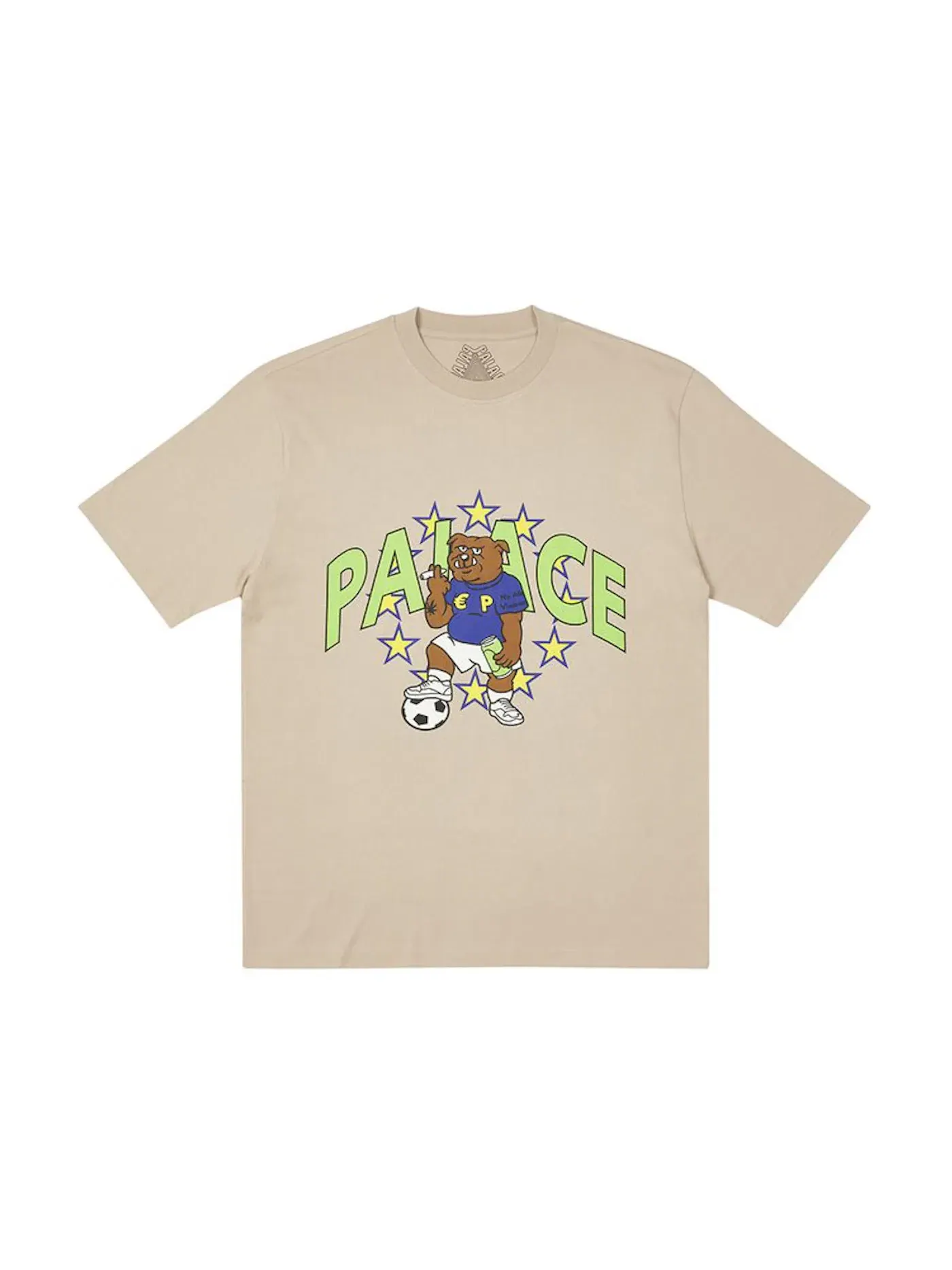 Мужская футболка с коротким рукавом Palace T-shirt (FW21) — изображение 1 из 1, грибной