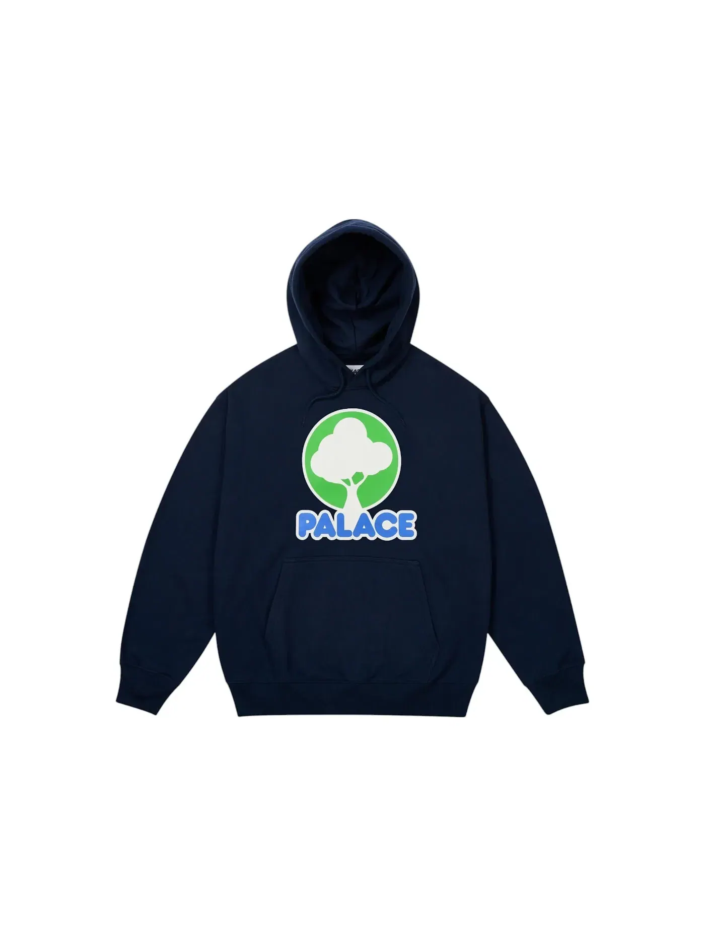 Мужская худи с капюшоном Palace Evergreen Hood Palace — изображение 1 из 1, темно-синий