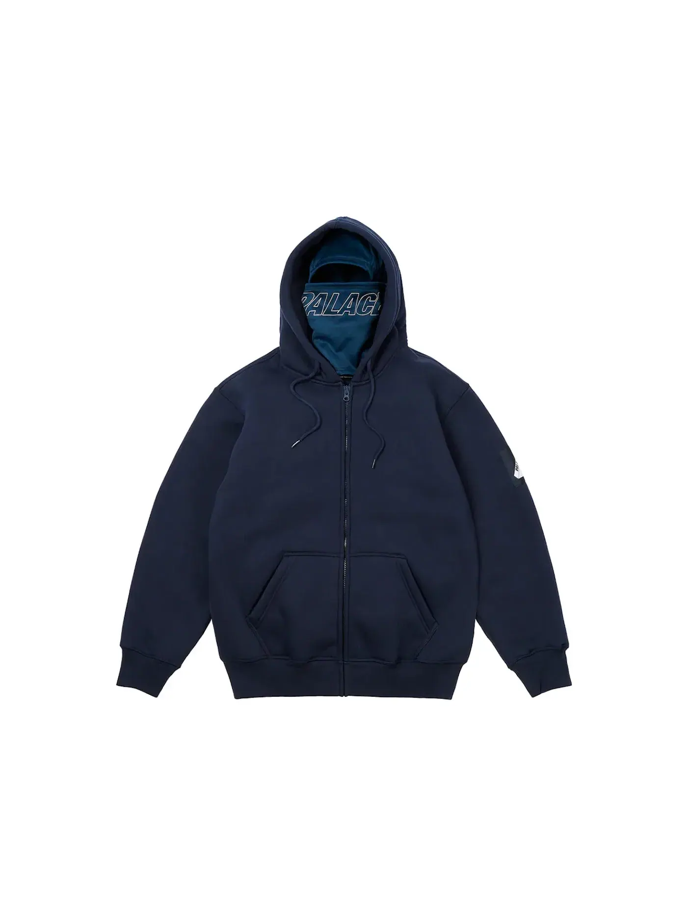 Мужской худи с принтом Palace Hood (FW23) — изображение 1 из 3, темно-синий
