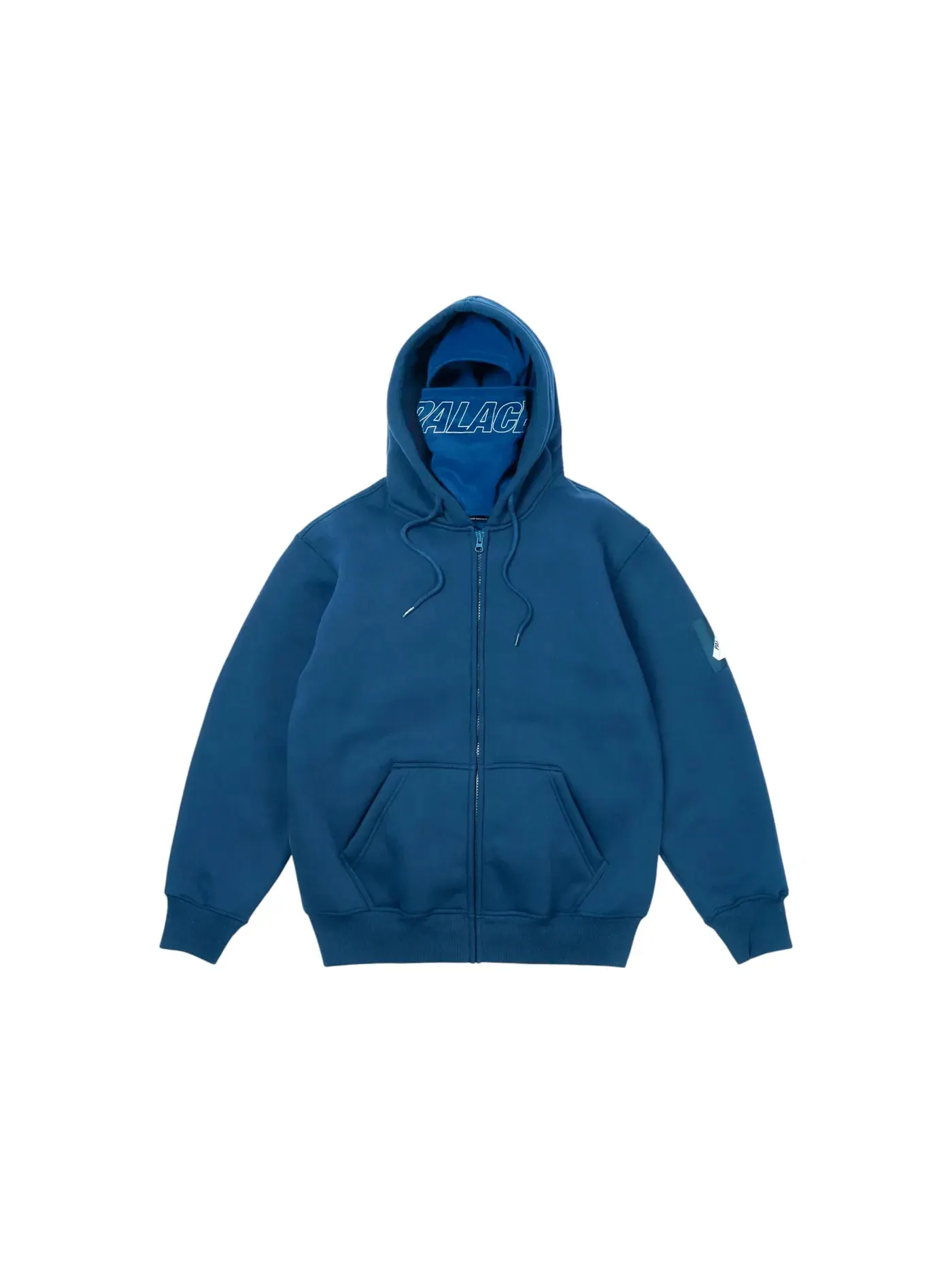 Мужская худи Palace Facemask Thermal Hood (SS25) — изображение 1 из 3, темно-синий