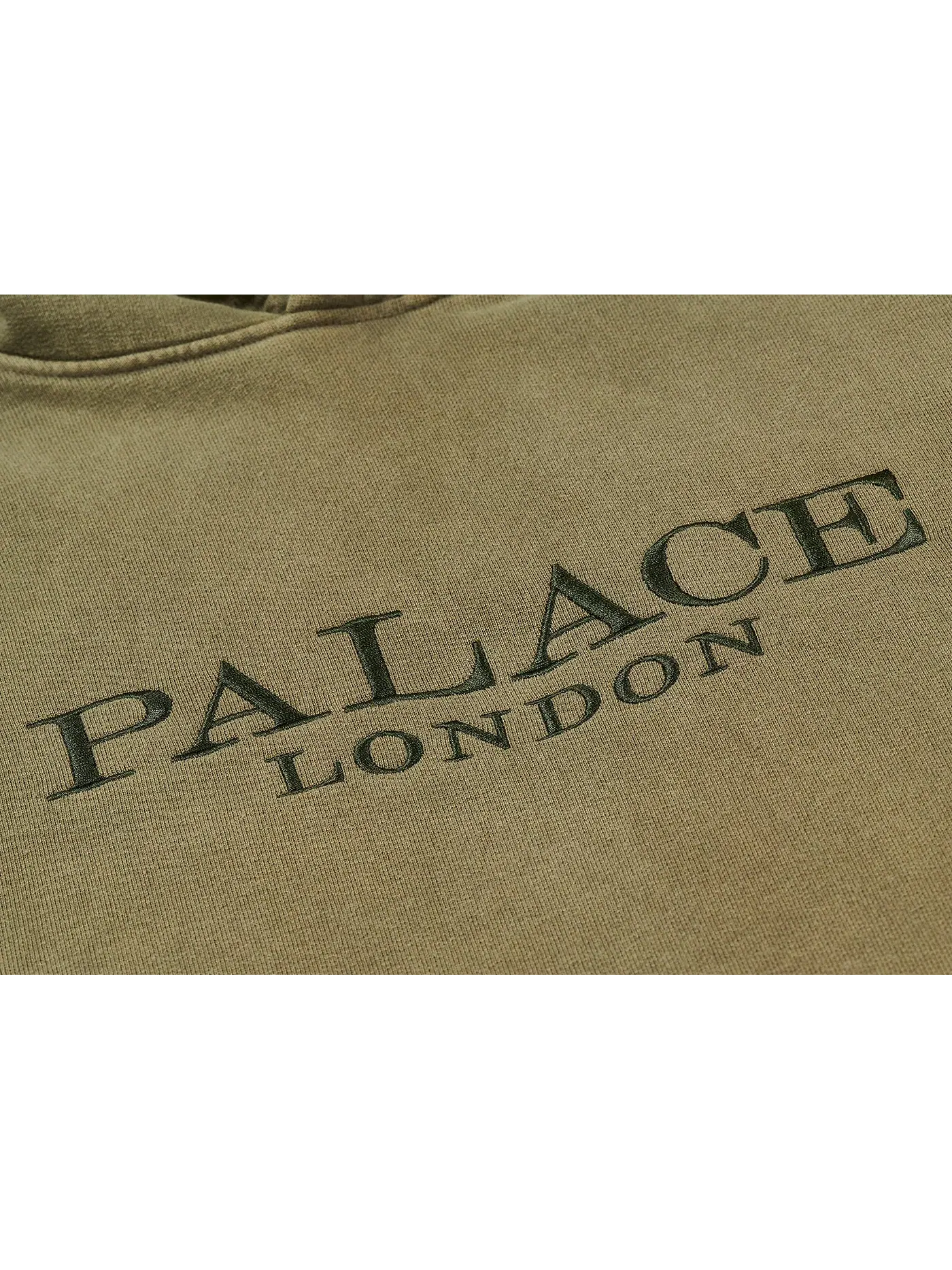 Мужская куртка с капюшоном Palace Hood — изображение 3 из 3, оливковый