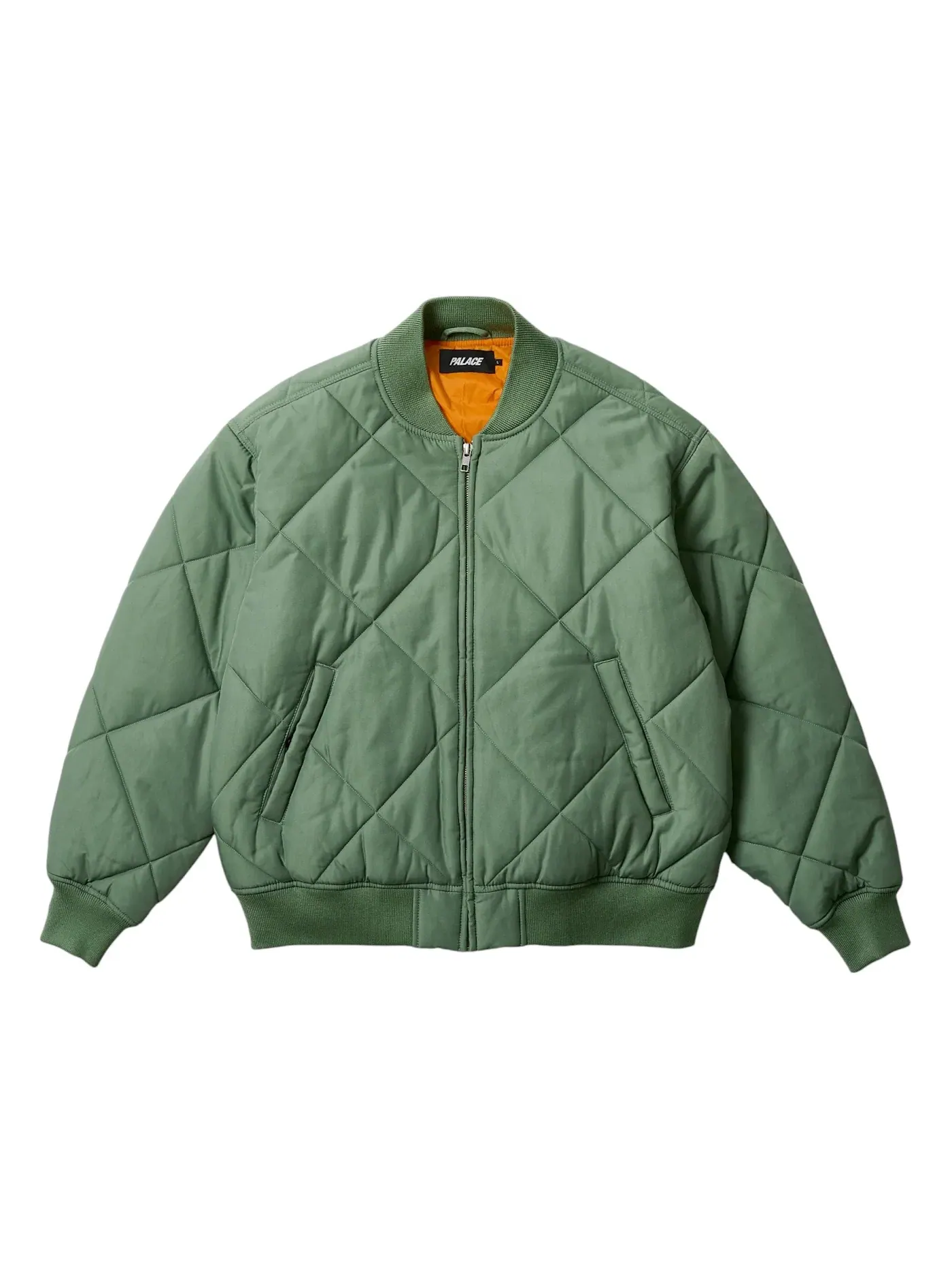 Мужская бомбер-куртка Palace Fairy Bomber Jacket — изображение 2 из 2, оливковый