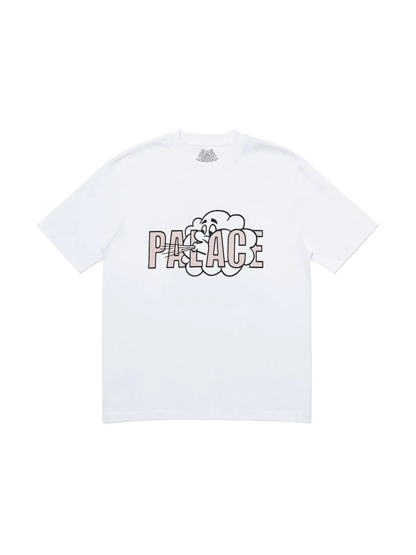 Мужская футболка с принтом Palace T-Shirt — изображение 1 из 2, белый