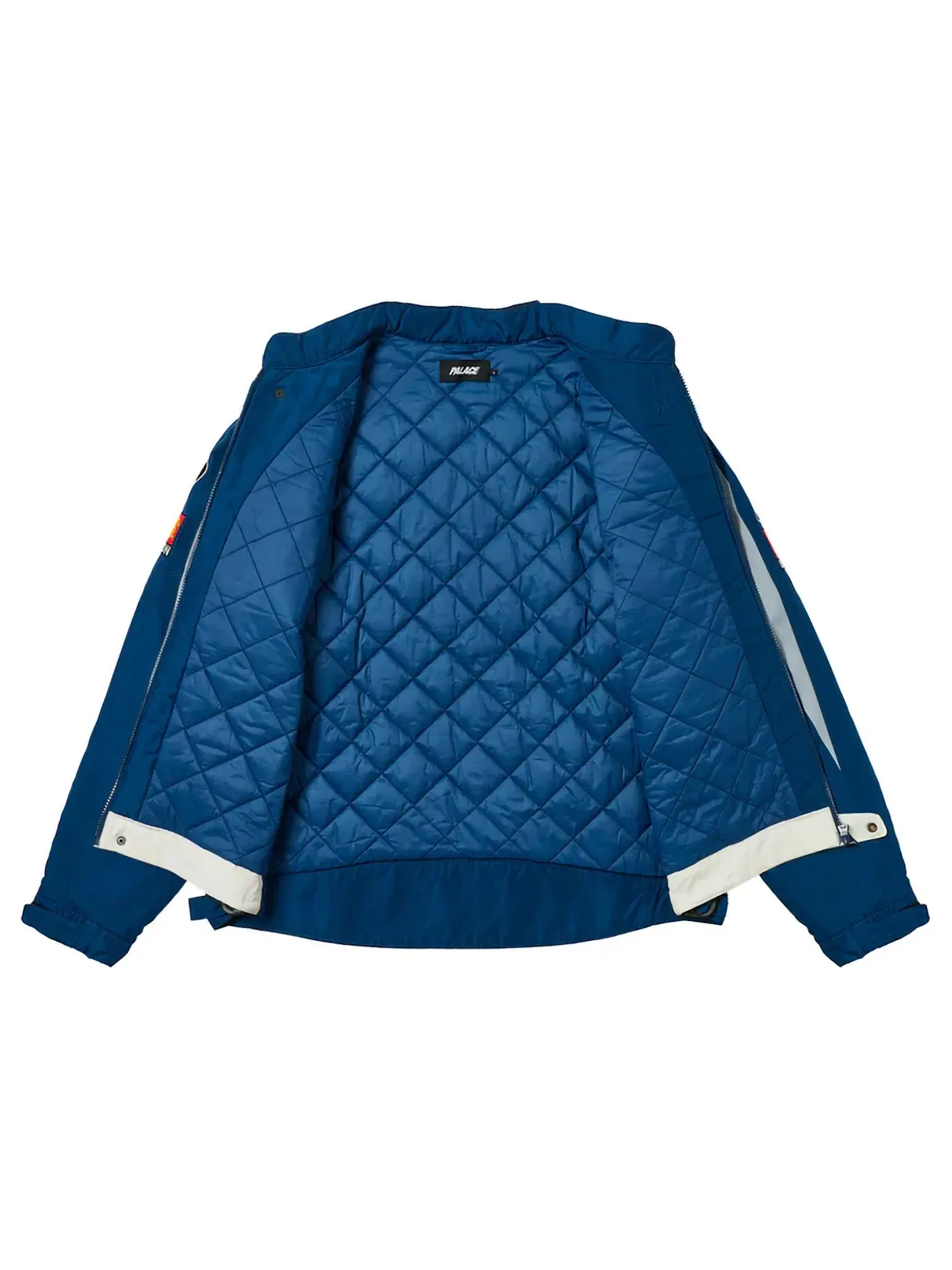 Мужская куртка Palace Faster Jacket Navy/White — изображение 2 из 3