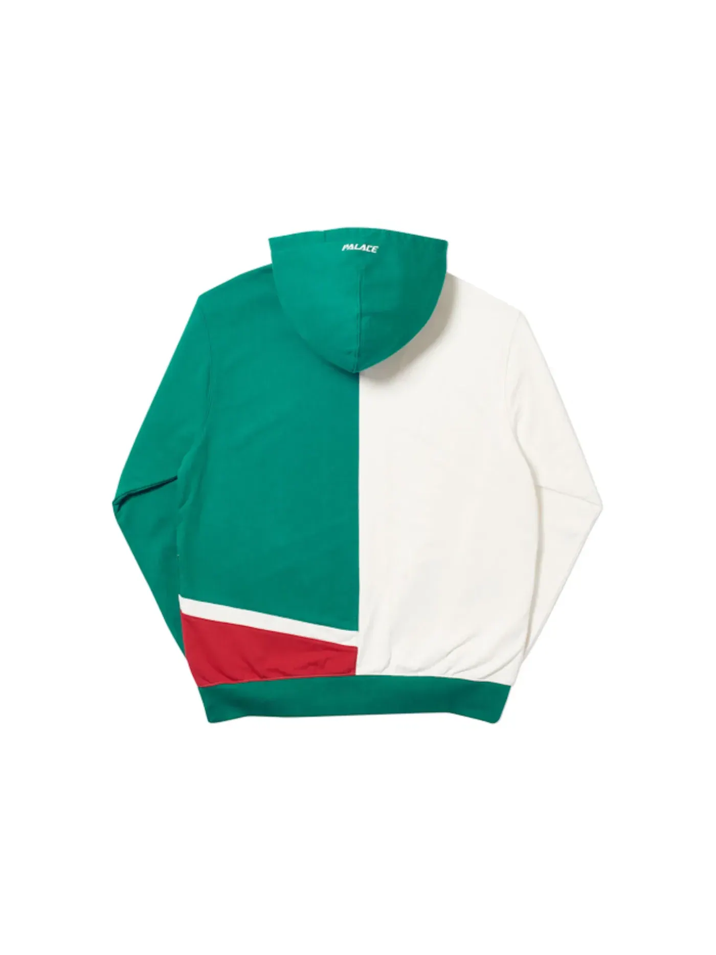 Мужская куртка-худи с молнией Zip Hood Palace — изображение 2 из 2, белый зеленый красный