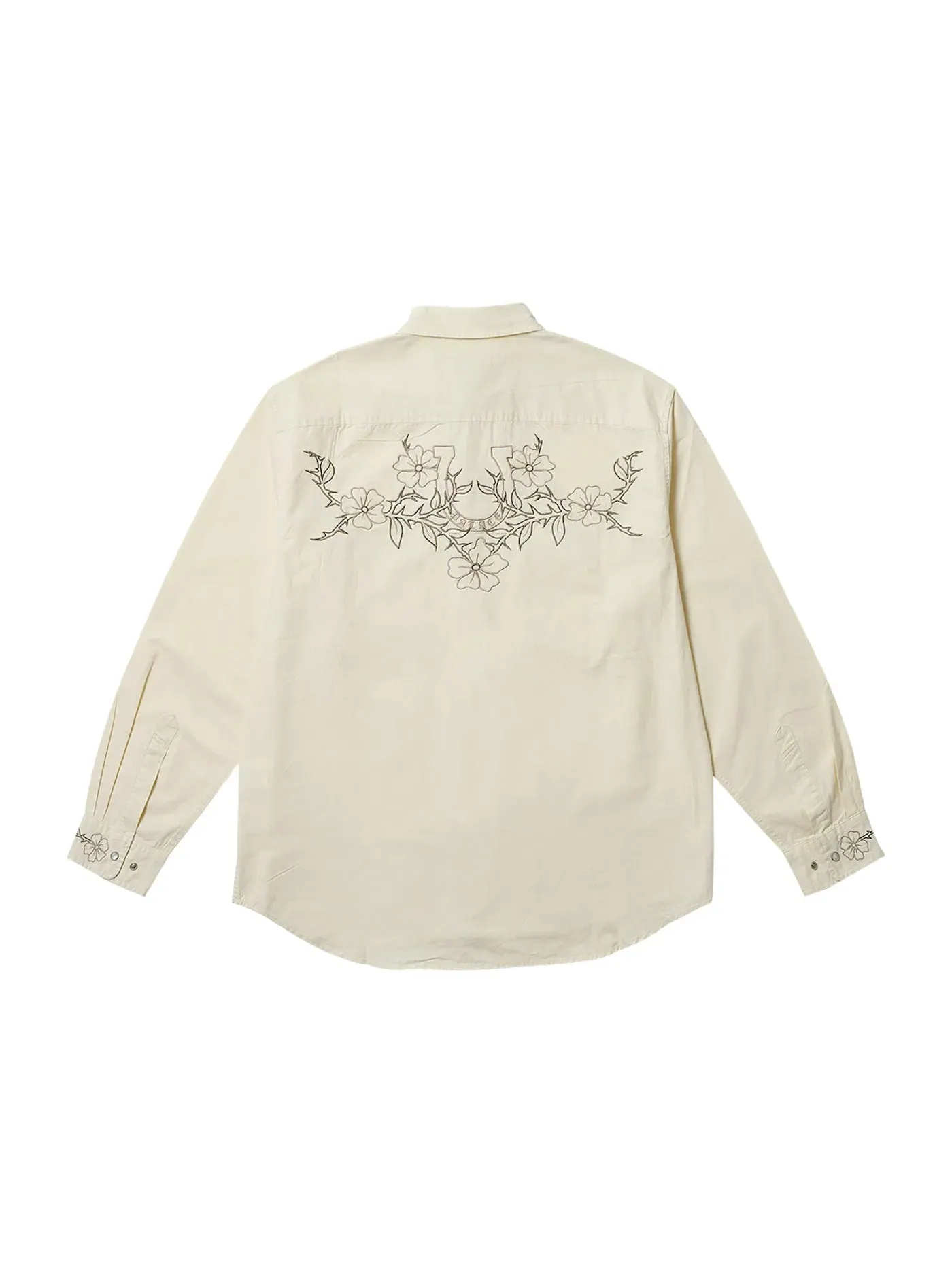 Мужская рубашка с принтом Palace Shirt — изображение 1 из 3, белый