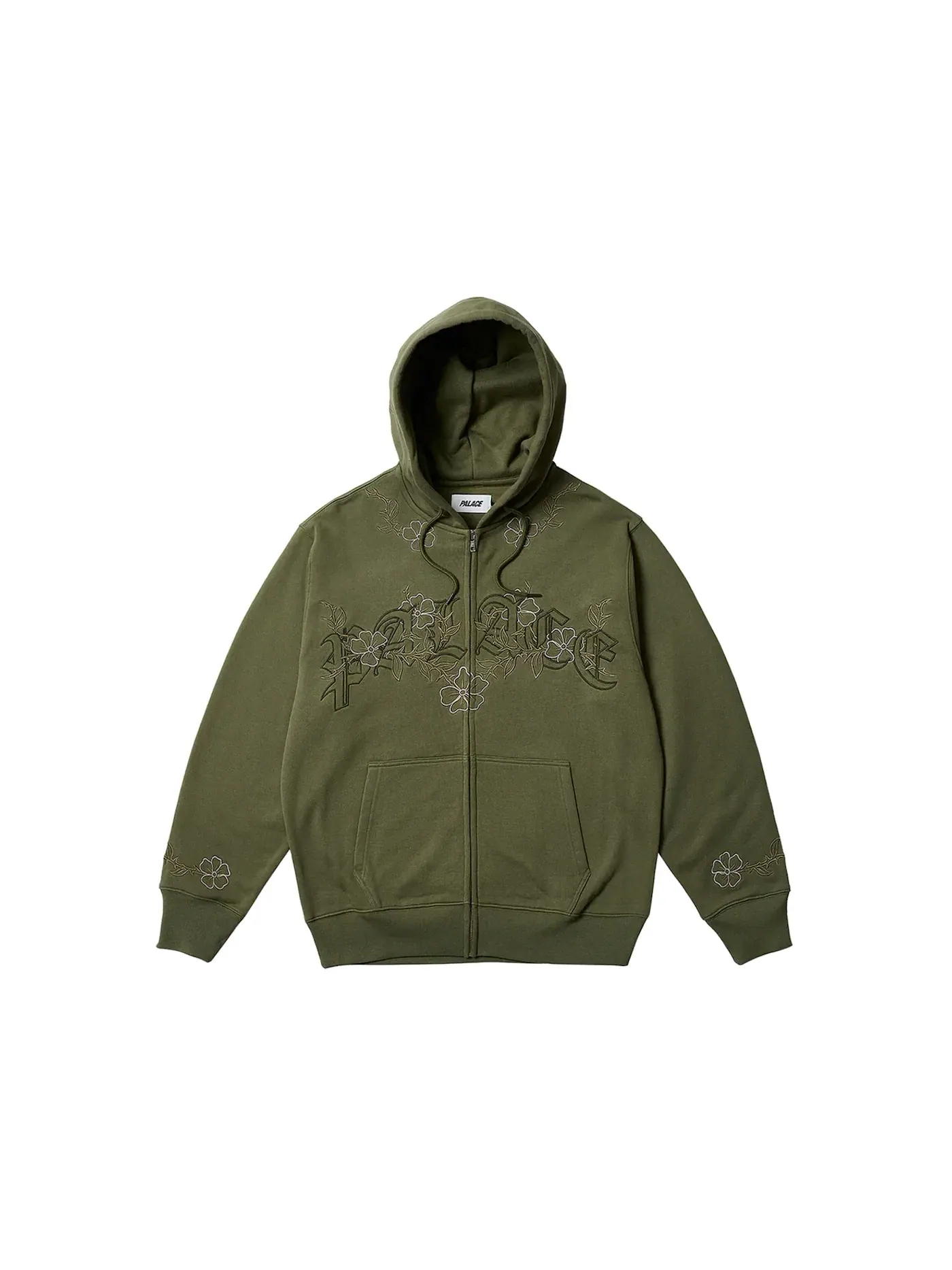 Мужская худи на молнии Flexus Zip Hood Palace — изображение 1 из 2, глубокий зеленый
