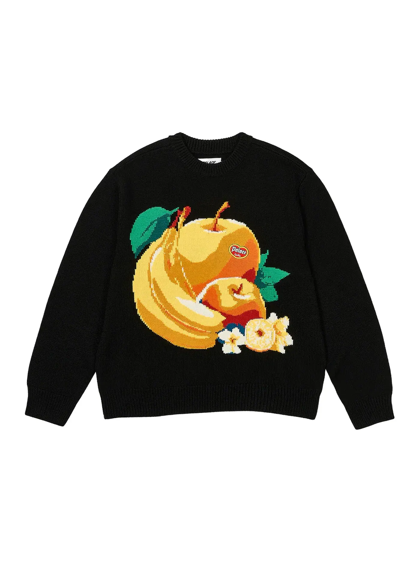 Мужской свитер с принтом Knit Palace — изображение 1 из 3, черный