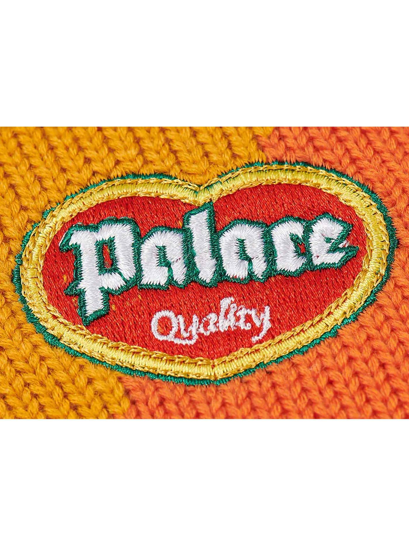 Мужской свитер с принтом Palace Knit — изображение 3 из 3, белый