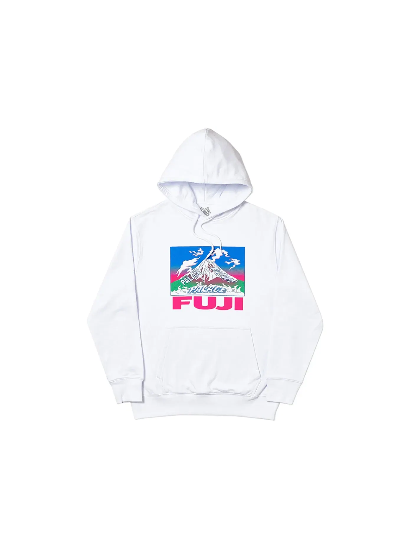 Мужская худи Palace Fuji Hood Palace — изображение 1 из 1, белый