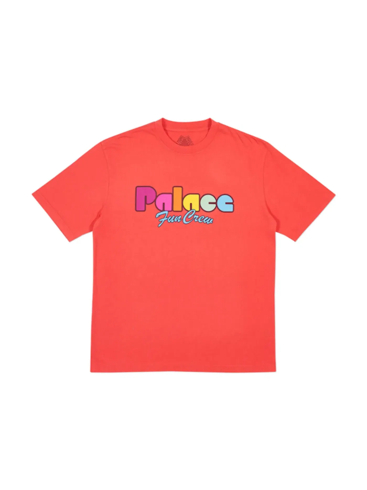 Мужская футболка с принтом Palace T-shirt — изображение 1 из 1, светлый красный