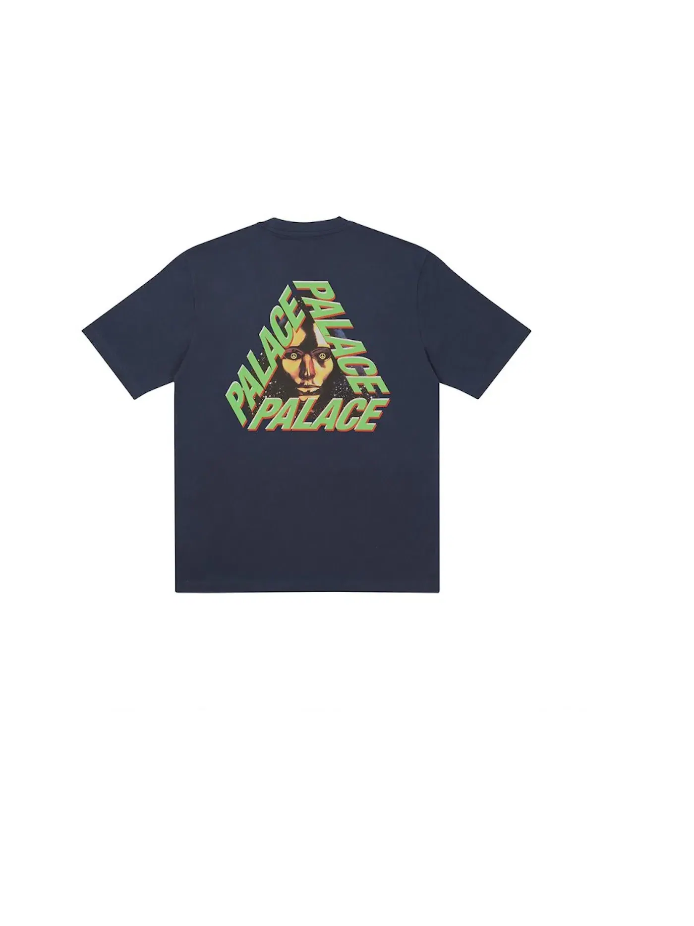Мужская футболка с принтом Palace G-Face T-shirt — изображение 1 из 2, темно-синий