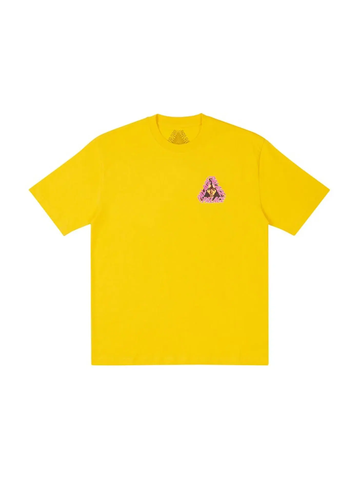 Мужская футболка с принтом Palace G-Face T-shirt — изображение 2 из 2, желтый