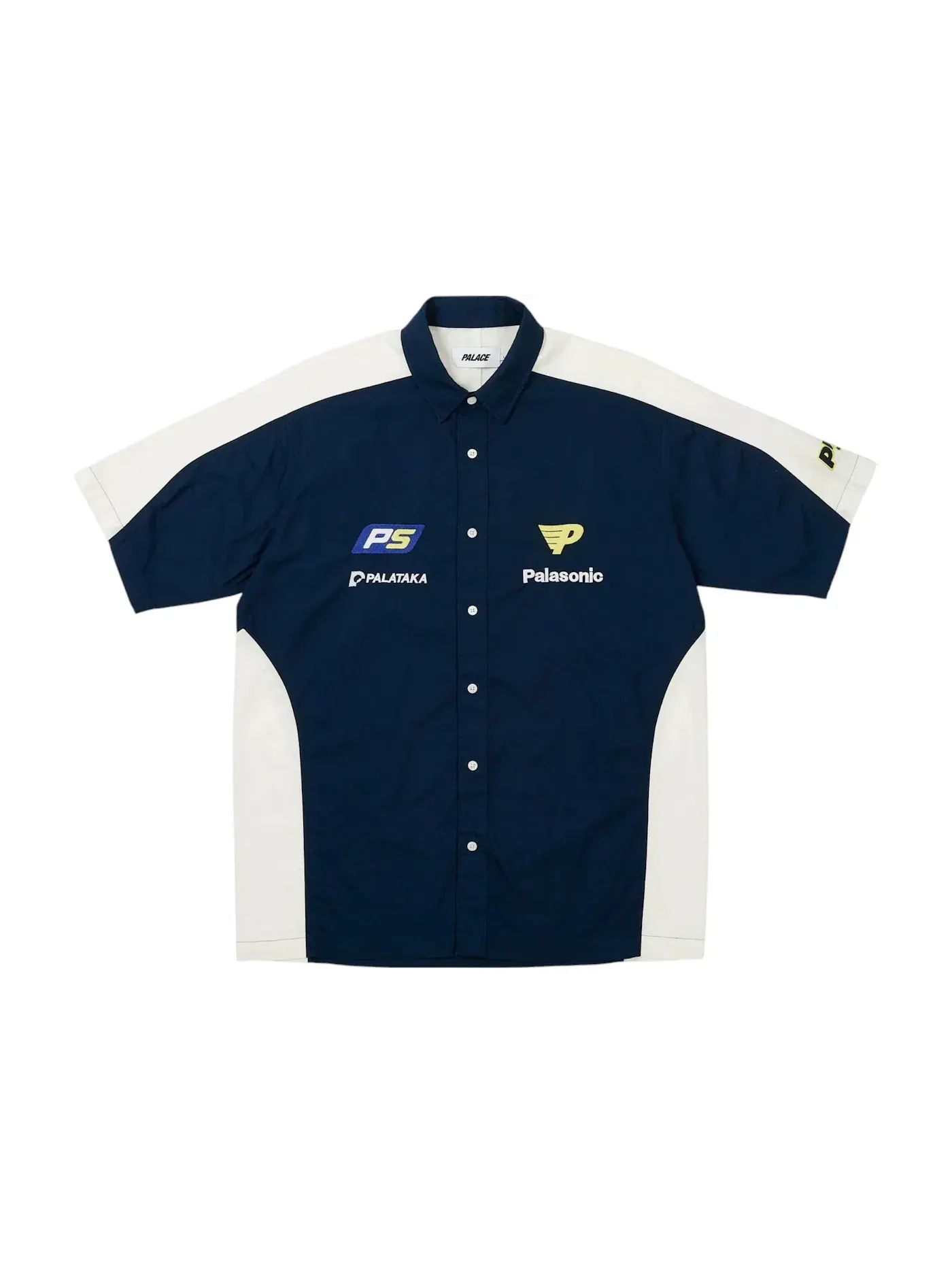 Мужская рубашка с принтом Palace Gassed Up Shirt — изображение 1 из 2, темно-синий