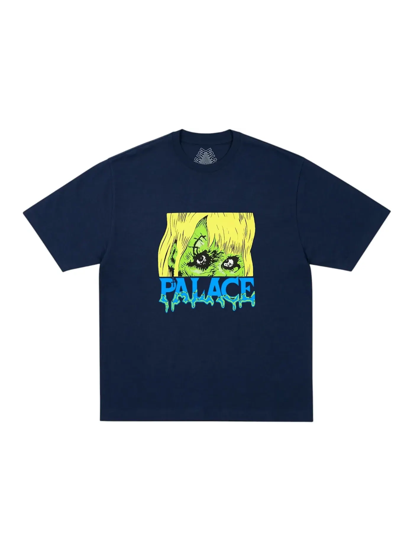 Мужская футболка с принтом Palace Ghoul T-Shirt Palace — изображение 1 из 1, темно-синий