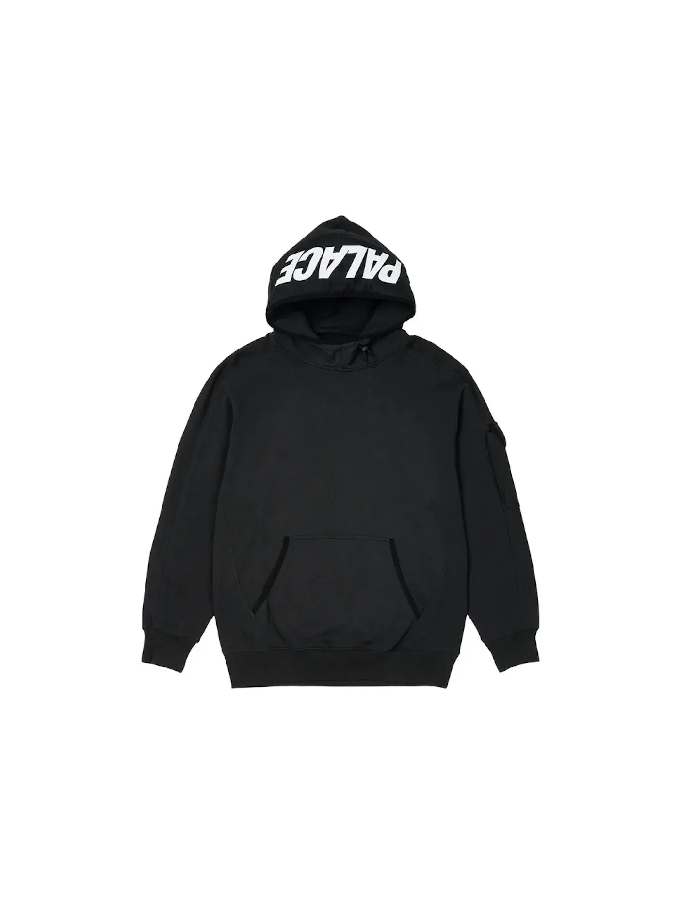 Мужской худи с принтом Palace Hood — изображение 1 из 2, черный