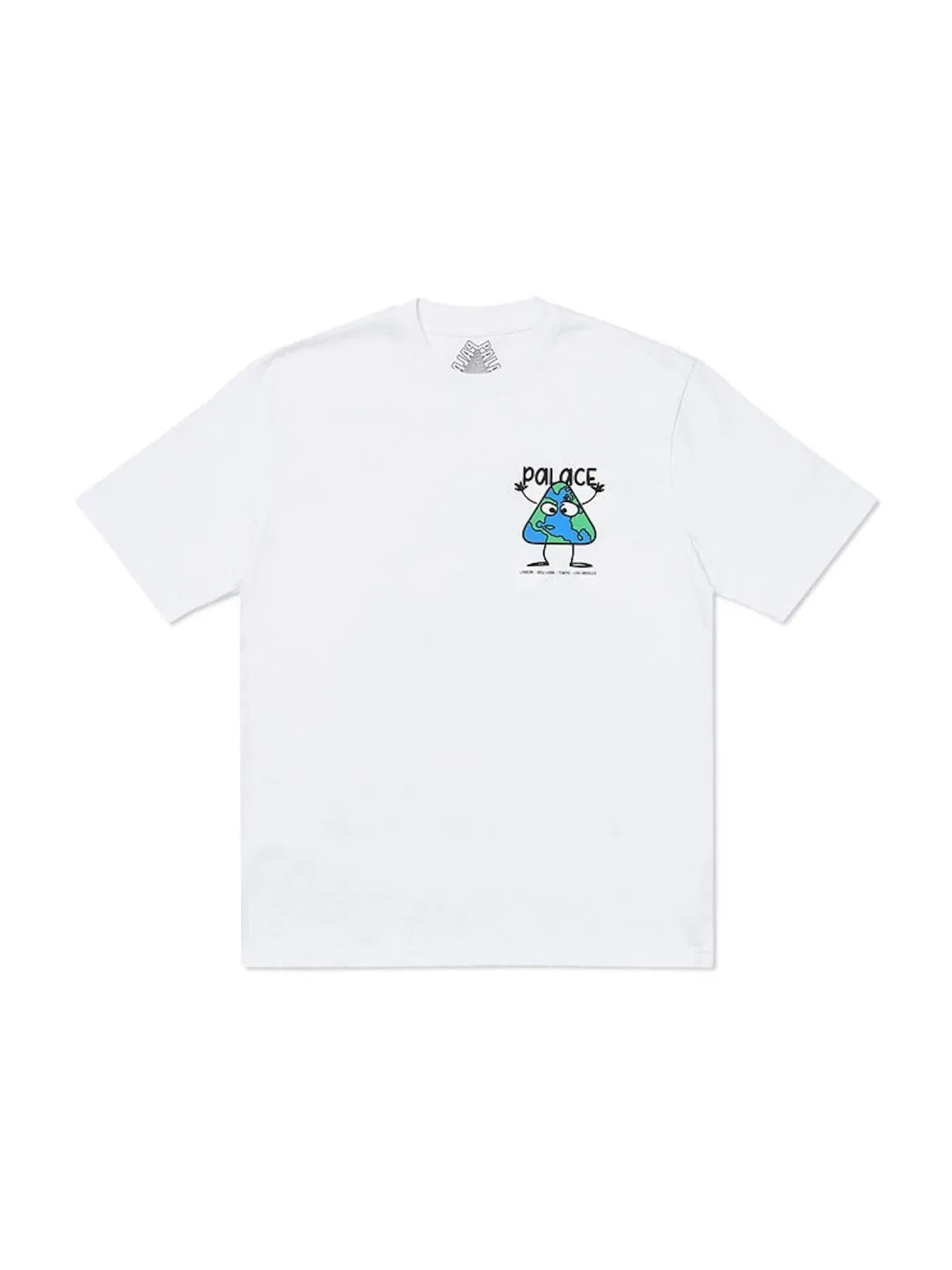 Мужская футболка с принтом Palace T-Shirt — изображение 1 из 2, белый