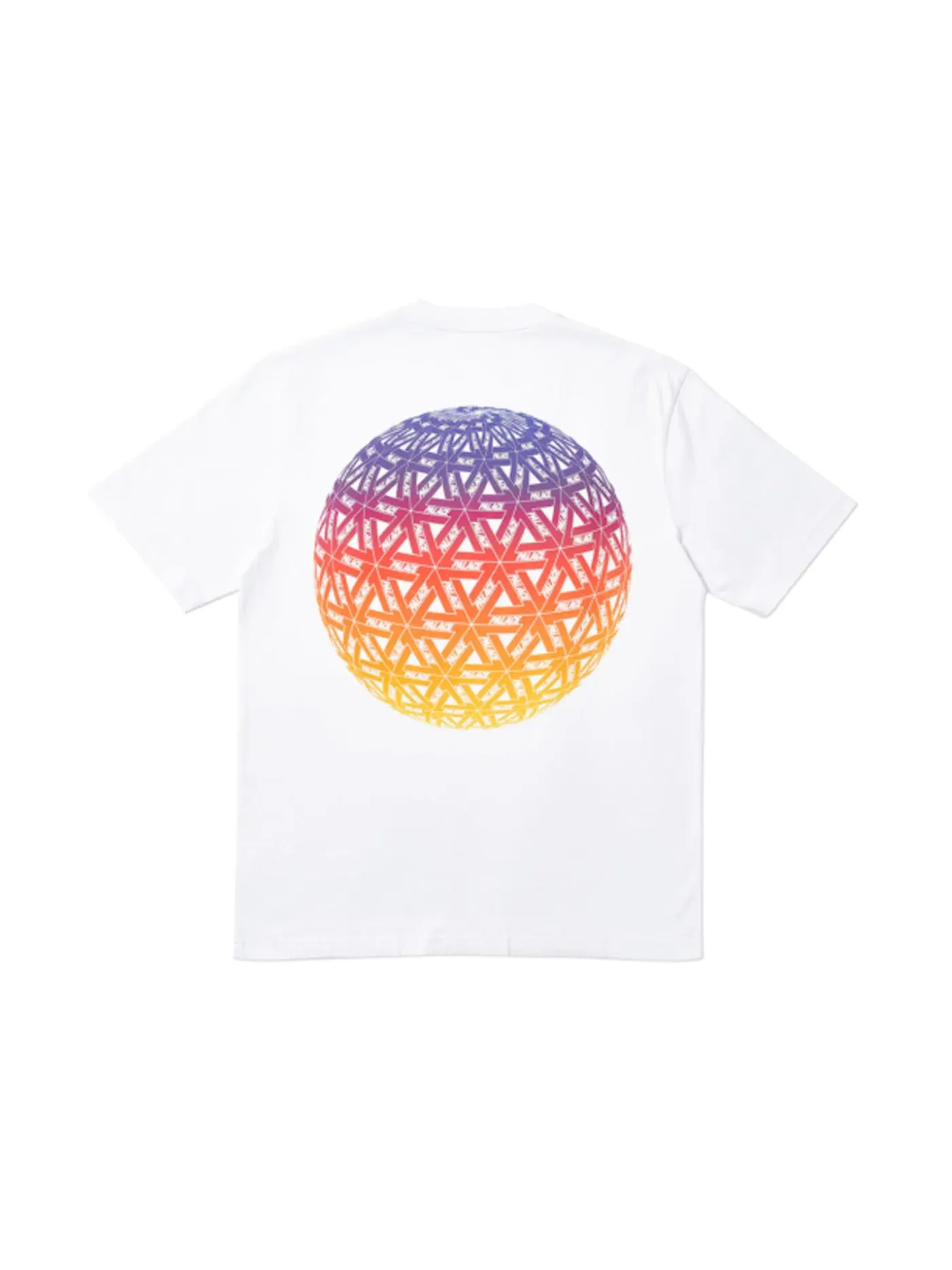 Мужская футболка с принтом Palace T-Shirt — изображение 2 из 2, белый