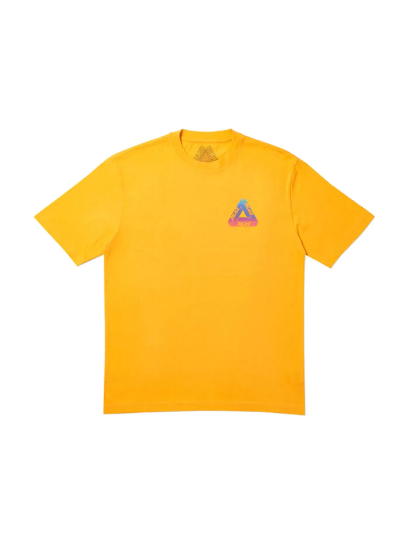 Мужская футболка с принтом Palace T-Shirt — изображение 1 из 2, желтый