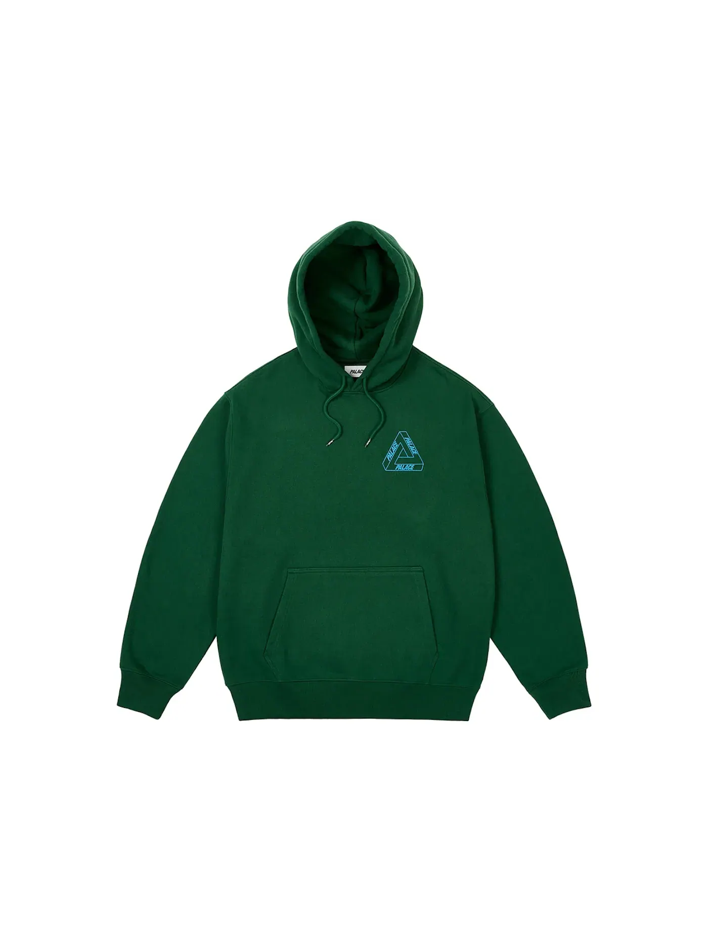 Мужская худи Palace Glow Tri-Ferg Hood Palace — изображение 3 из 3, зеленый