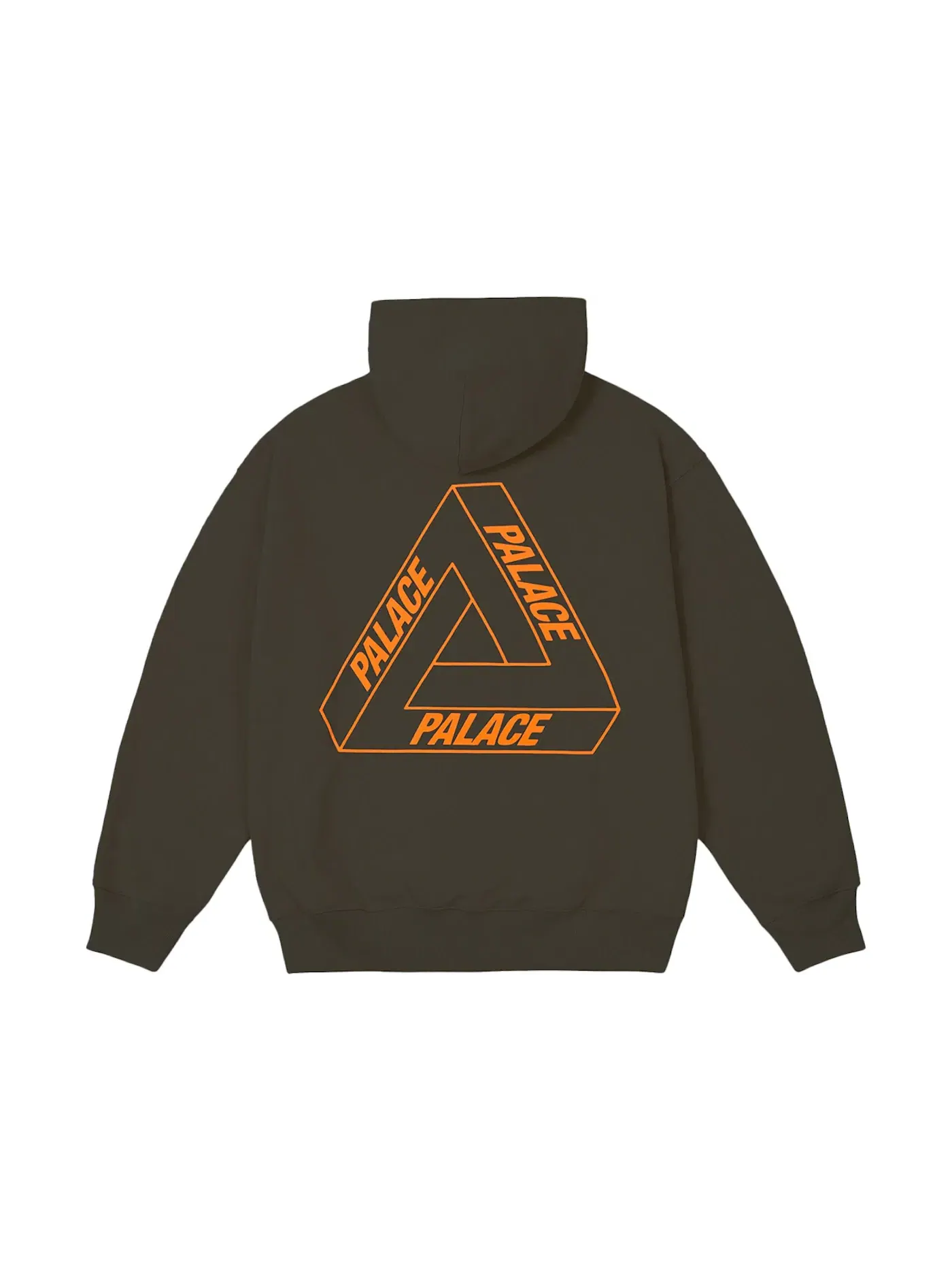 Мужская худи Palace Glow Tri-Ferg Hood — изображение 2 из 3, серый