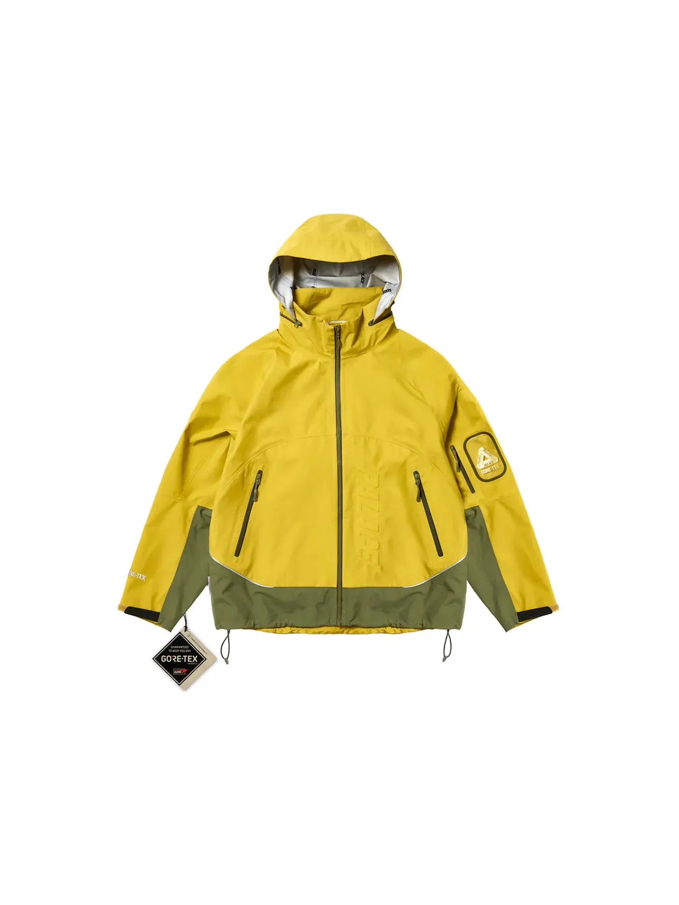 Мужская куртка без утеплителя Palace GORE-TEX 3L M-Tek Jacket — изображение 1 из 3, желтый