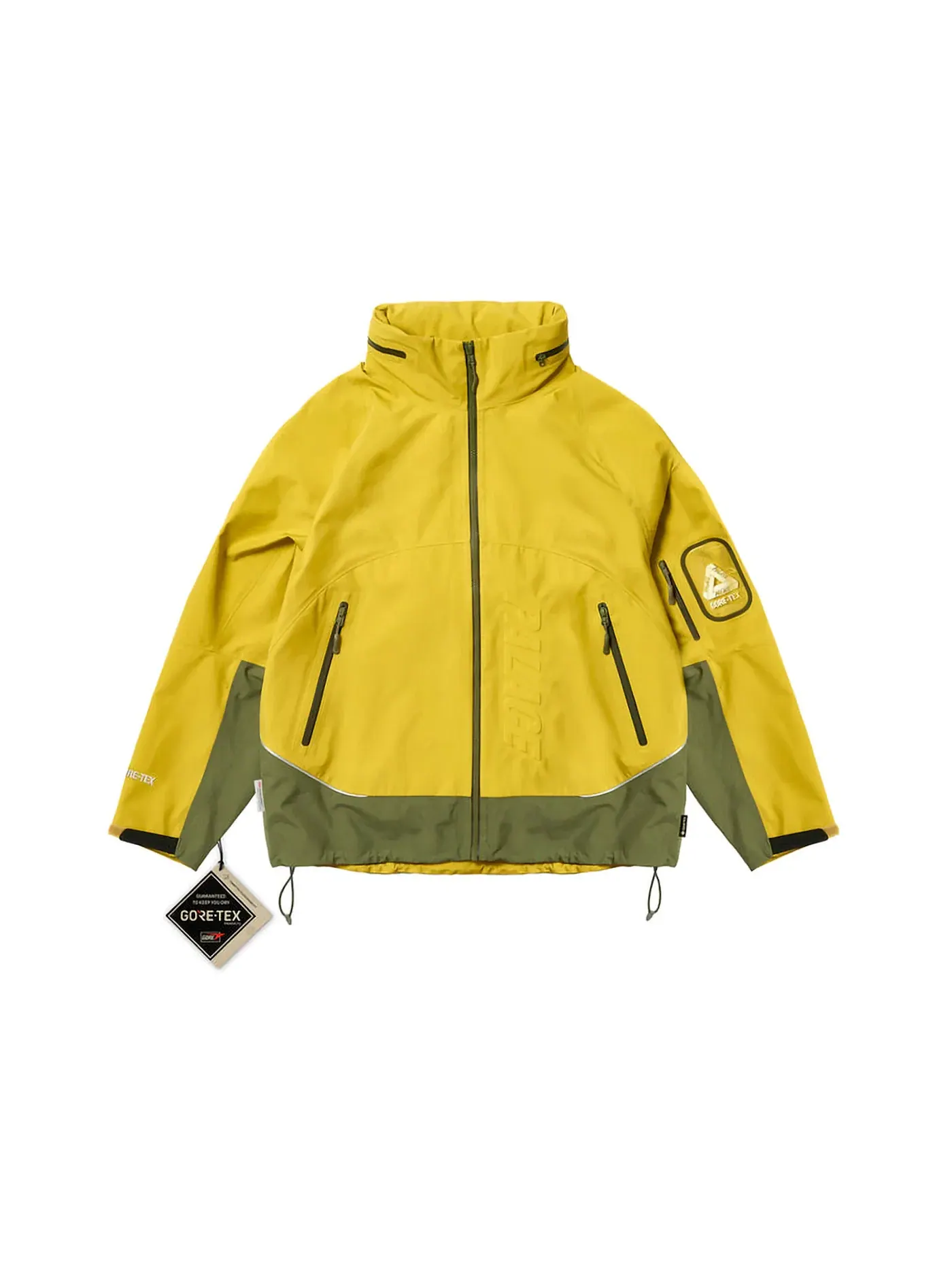 Мужская куртка без утеплителя Palace GORE-TEX 3L M-Tek Jacket — изображение 2 из 3, желтый