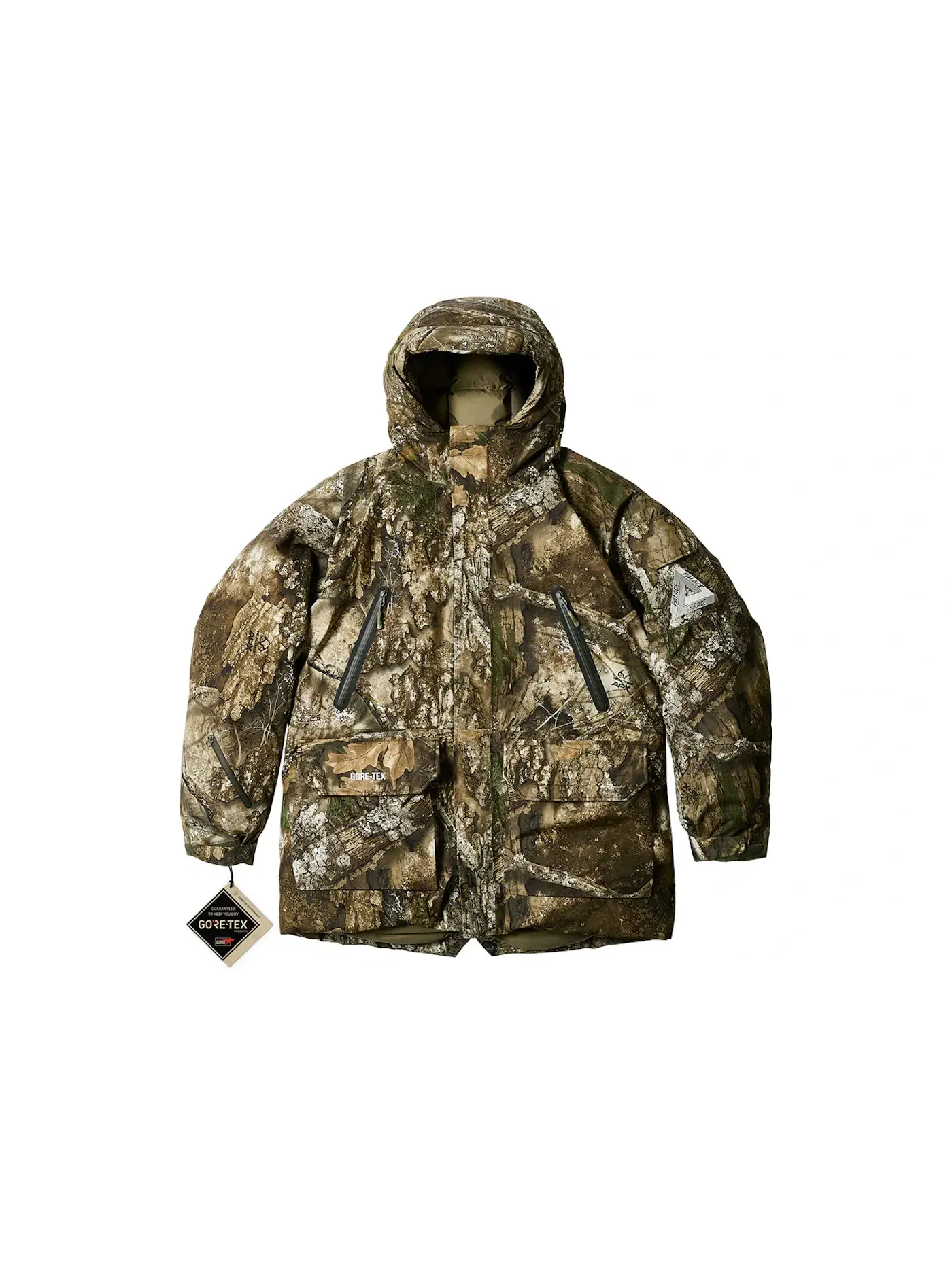 Мужская куртка-парка с принтом Palace Gore-Tex Cargo Down Parka (FW24) Realtree APX, Realtree Apx — изображение 1 из 3